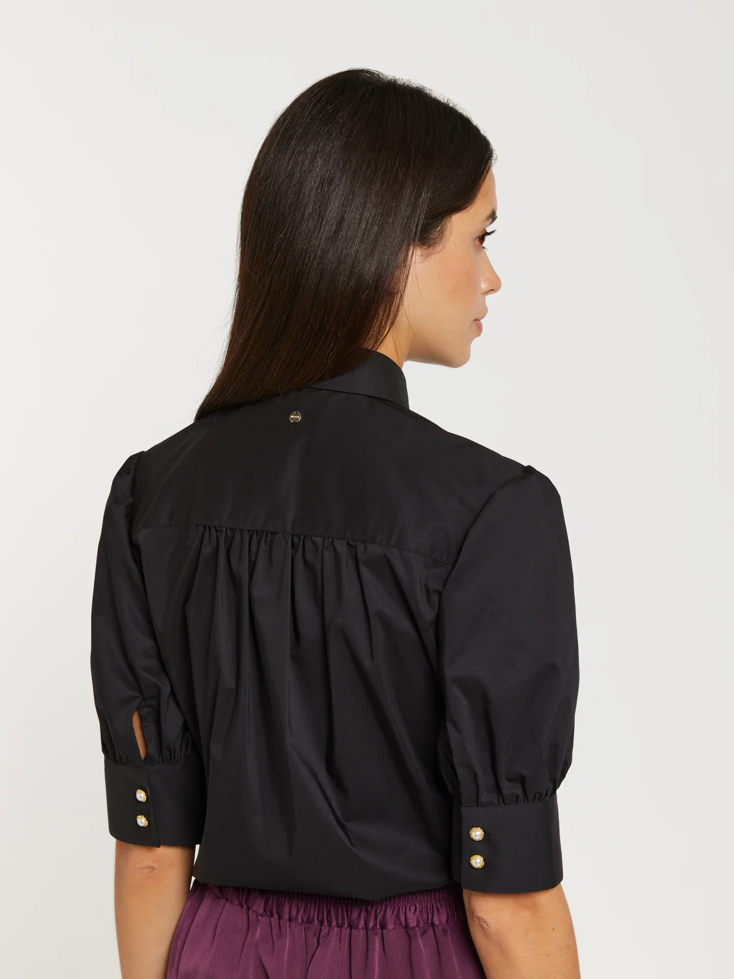Elbow ballon sleeve shirt - Image 2