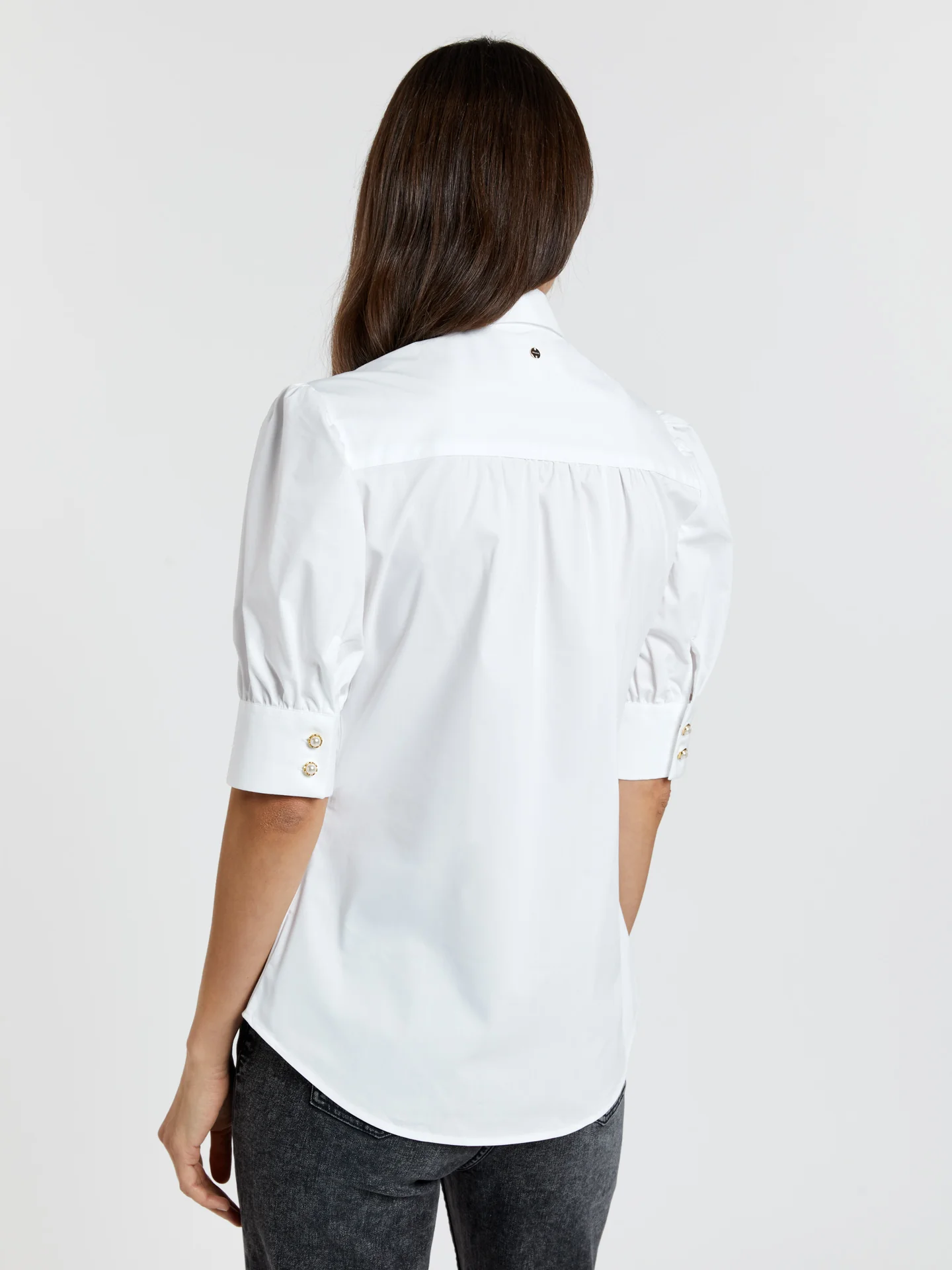 Elbow ballon sleeve shirt - Image 6
