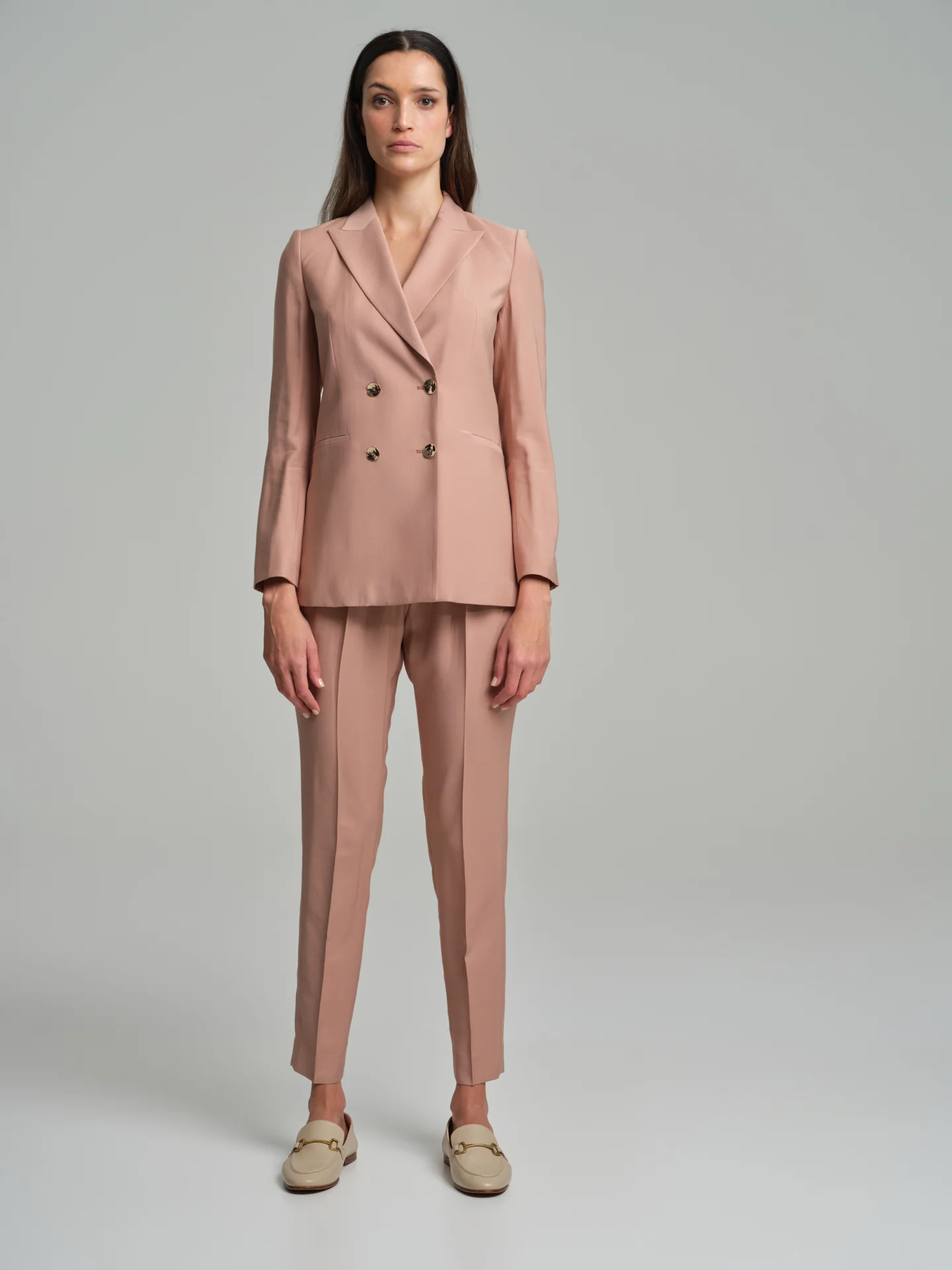 Fancy loose fit double-breasted blazer