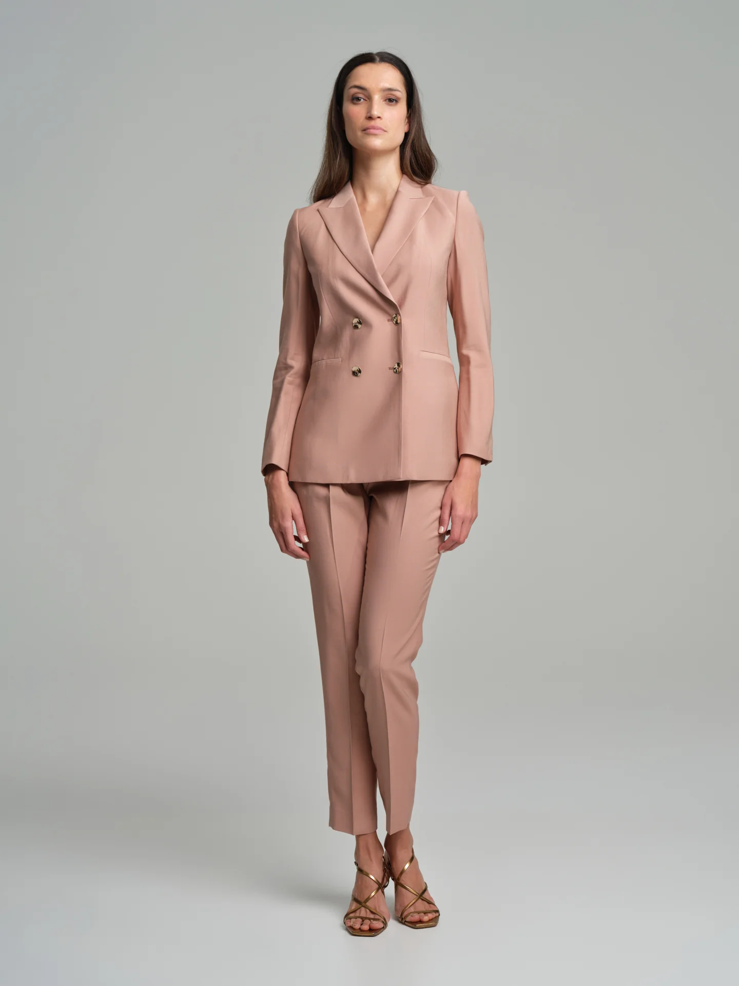 Fancy loose fit double-breasted blazer - Image 2