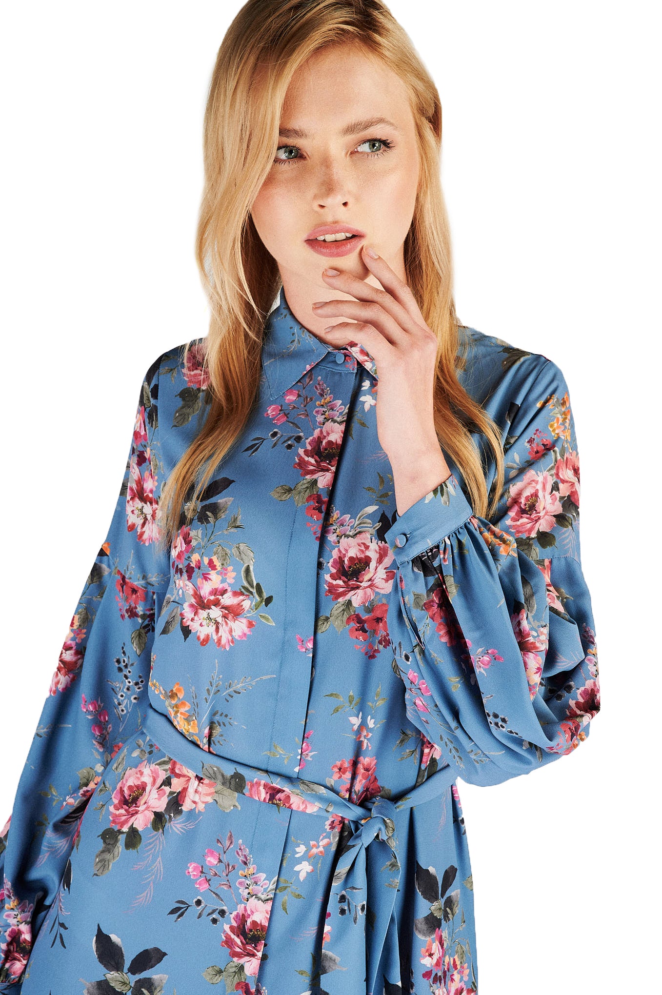 Fantasy Women's dress with ribbon - Image 4