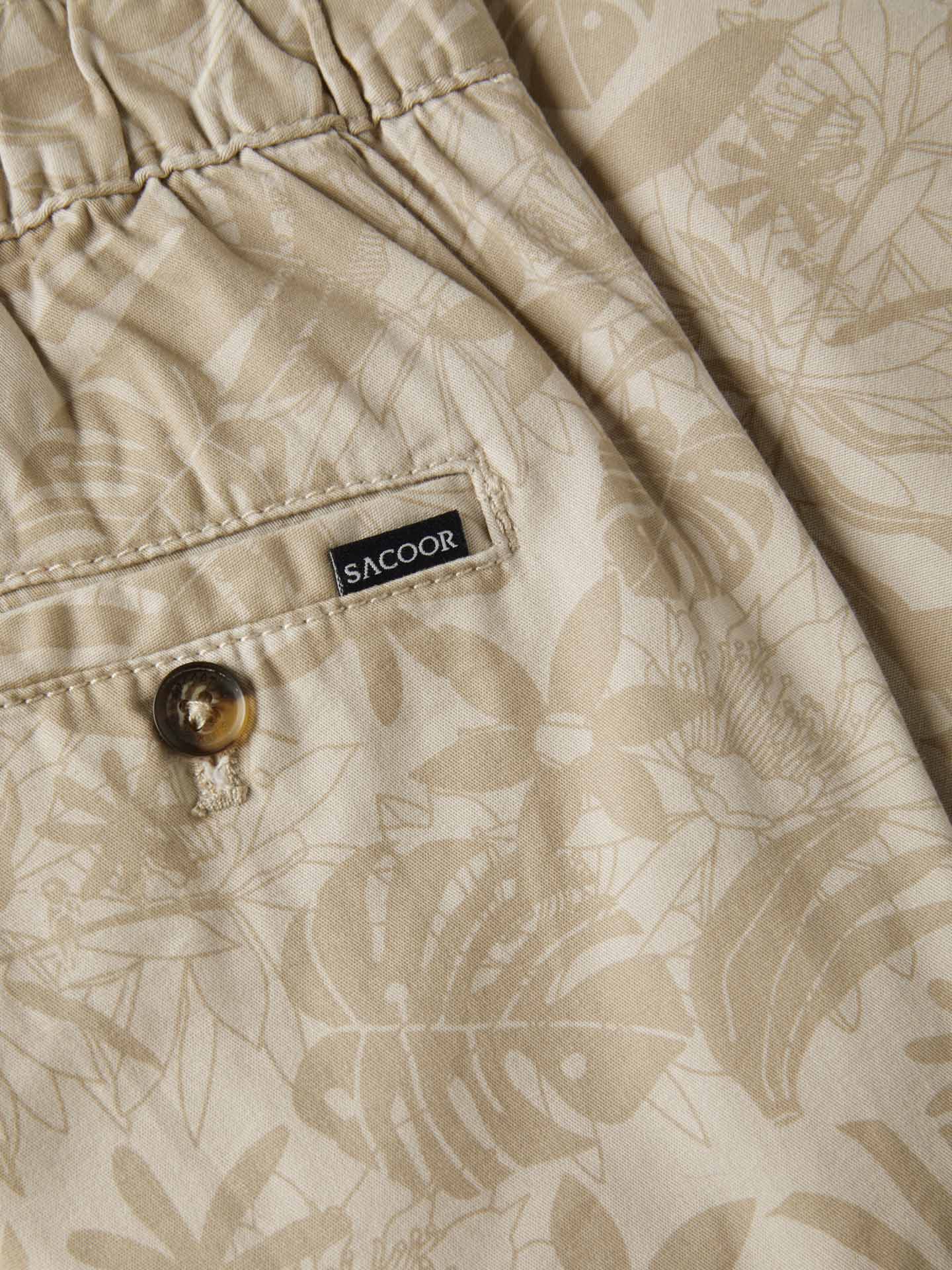 Flower Print Bermuda Shorts - Image 3