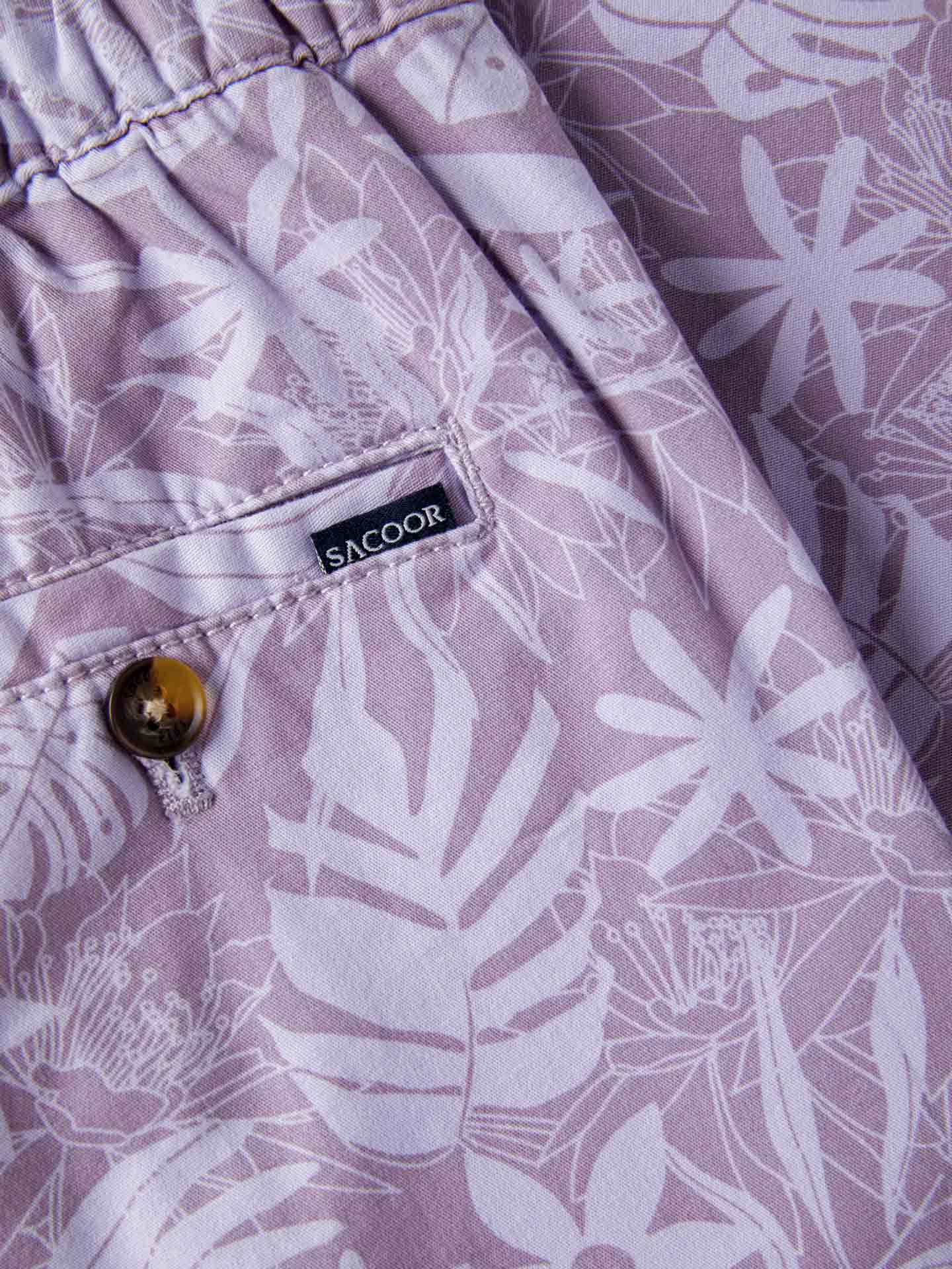 Flower Print Bermuda Shorts - Image 9