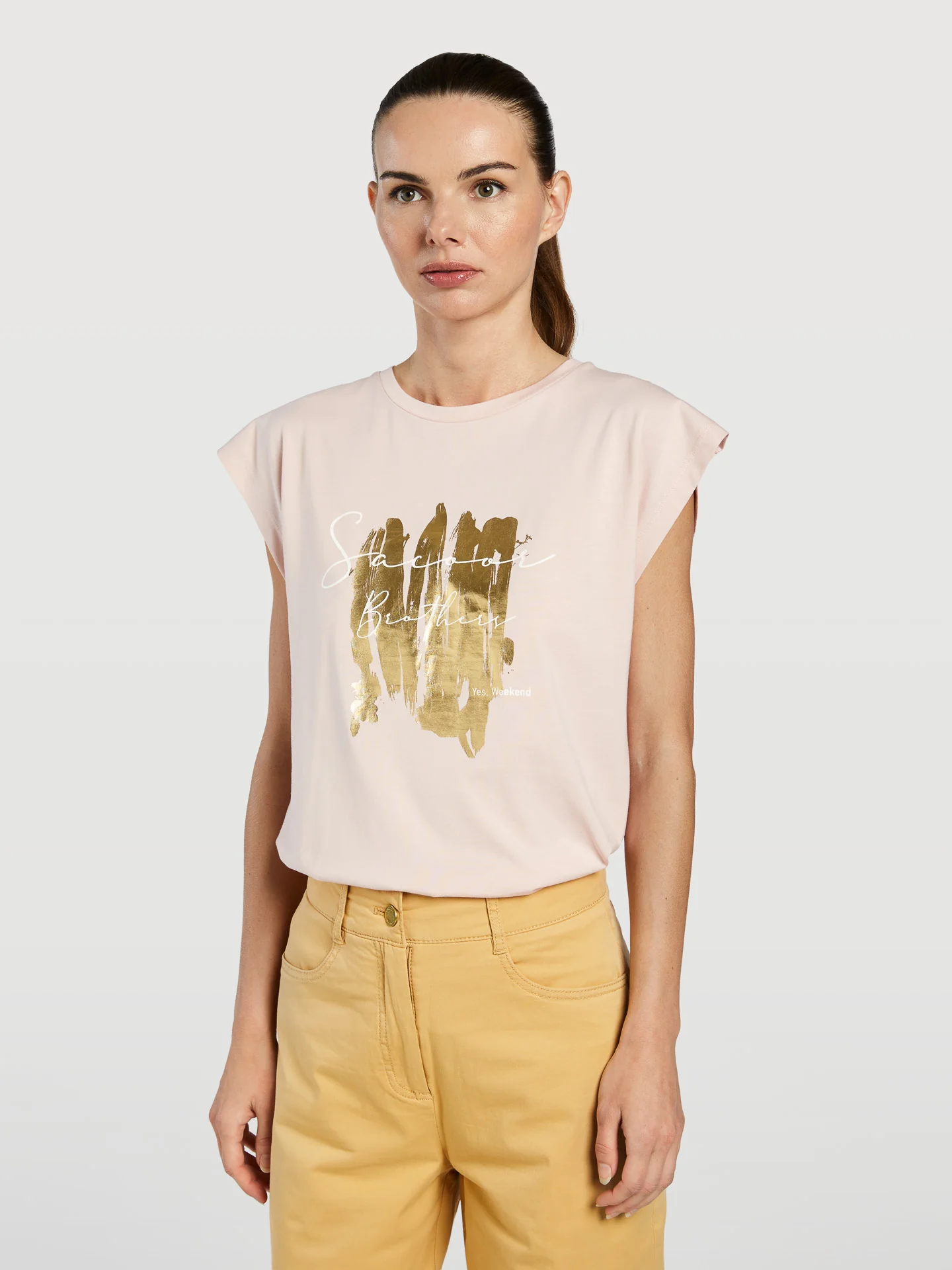 Foil Print T-Shirt - Image 4