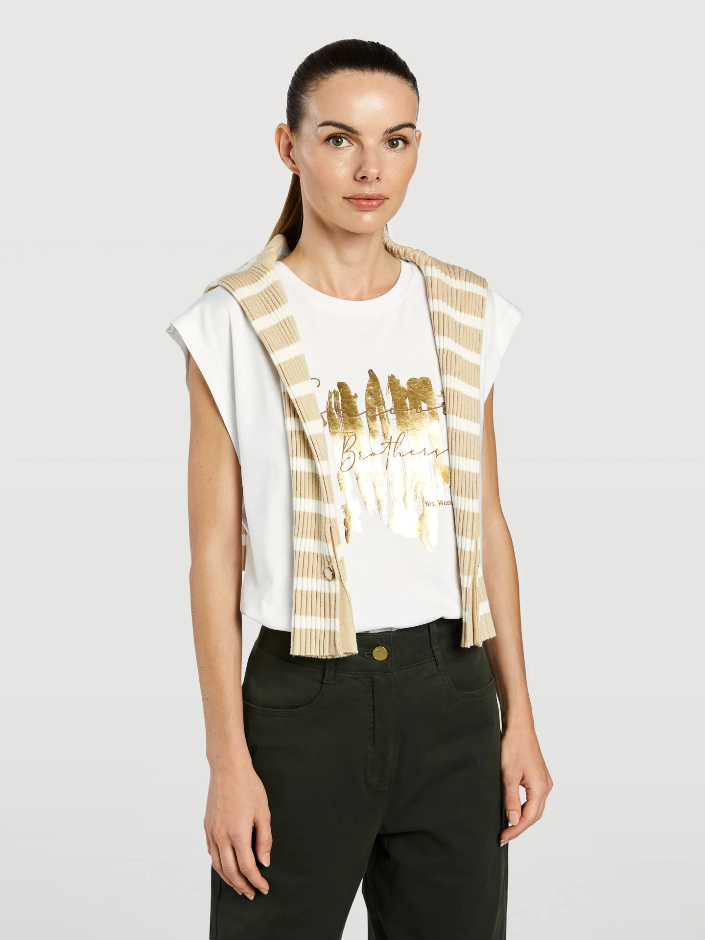 Foil Print T-Shirt - Image 5