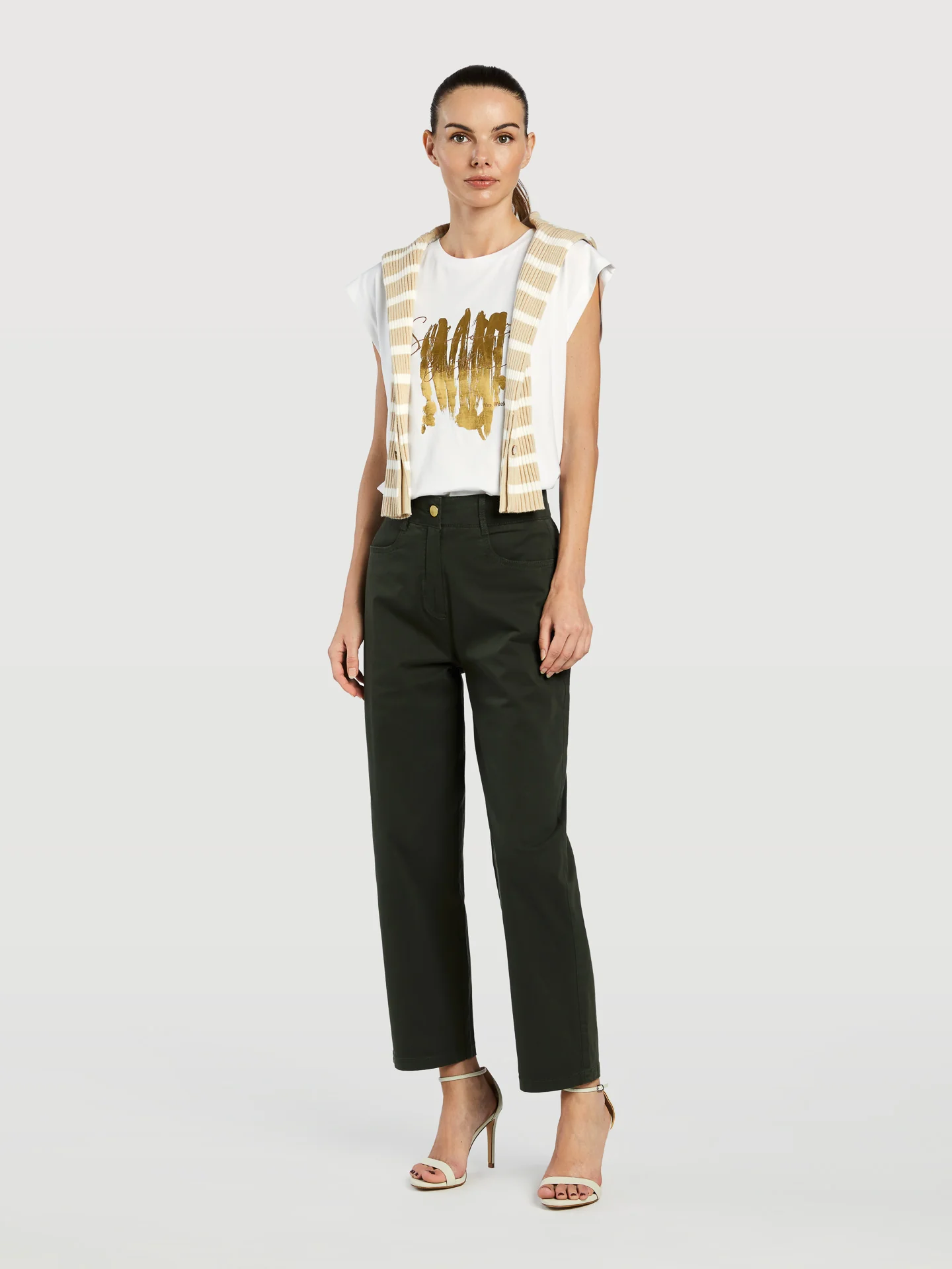Foil Print T-Shirt - Image 8