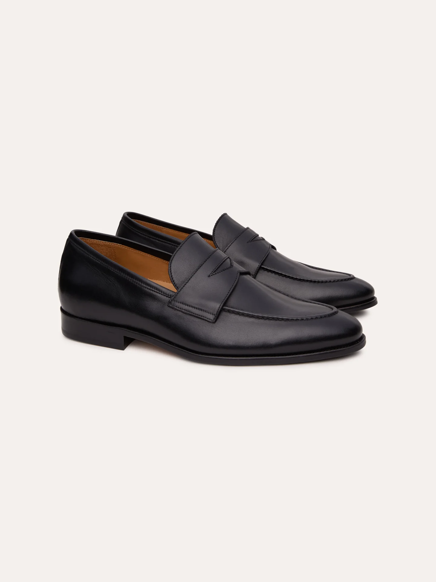 Formal Penny Loafers in Premium Leather