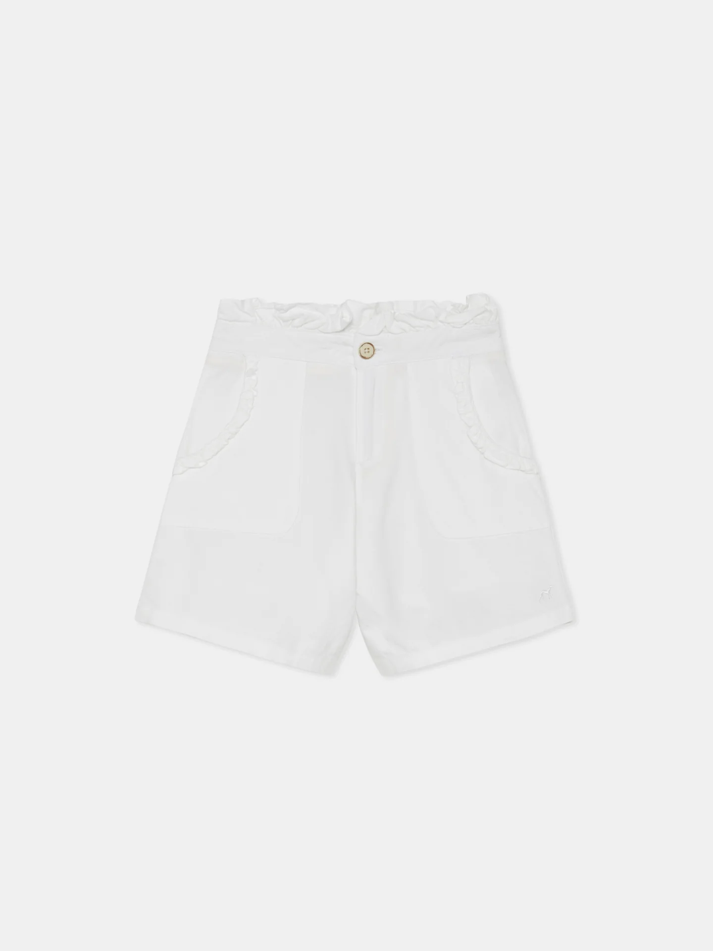 Frill Bermudas Shorts - Image 4
