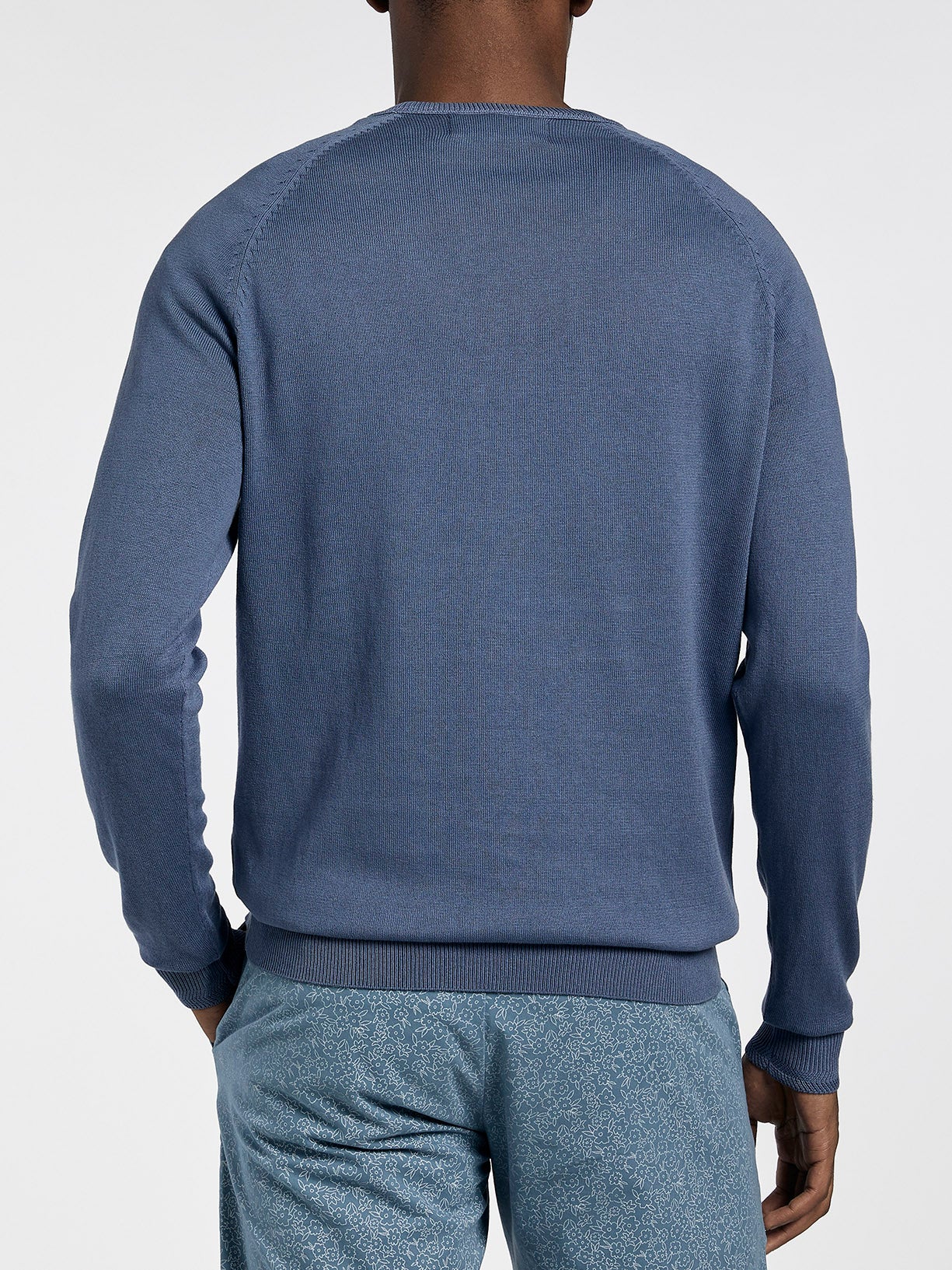 Garment dye crew neck sweater - Image 5