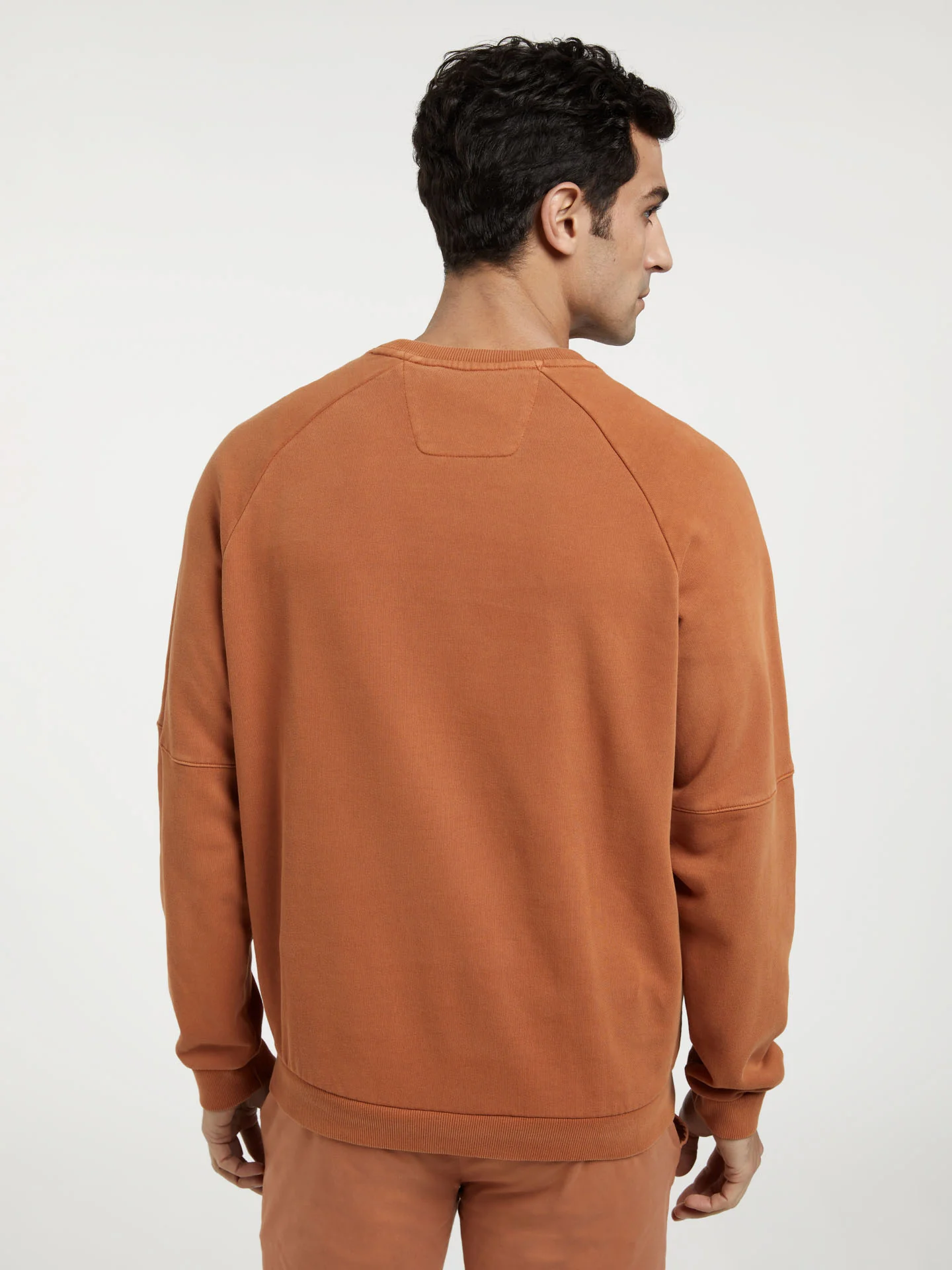 Garment Dye Sweatshirt With Branding - Image 10