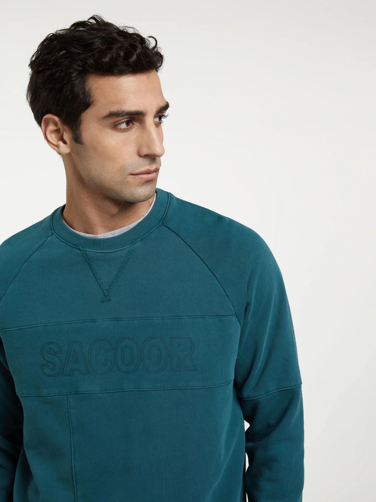 Garment Dye Sweatshirt With Branding - Image 6