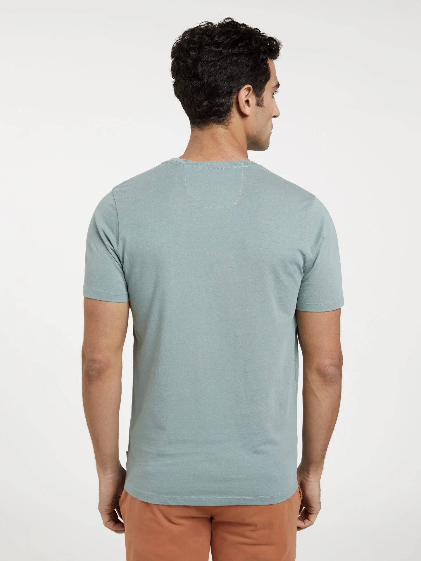 Garment Dye T-shirt with Branding - Image 9
