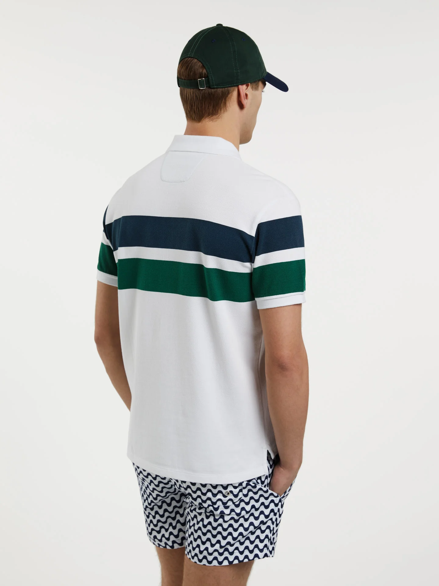 Gen Z Capsule Collection Polo Piqué Shirt With Stripes - Image 3