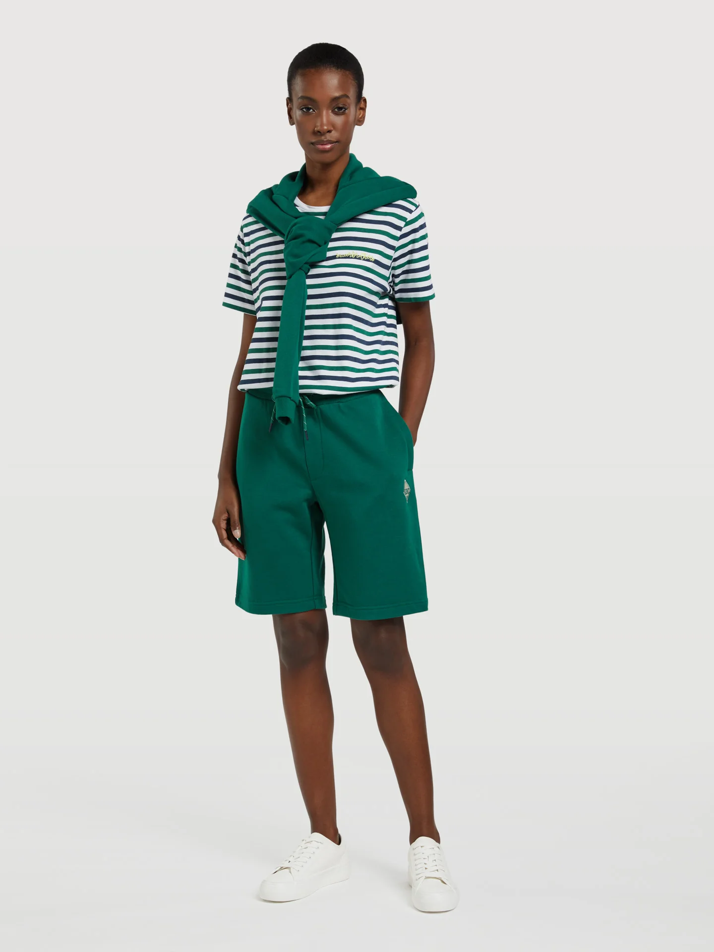 Gen Z Capsule Collection T-shirt With Printed Stripes - Image 5