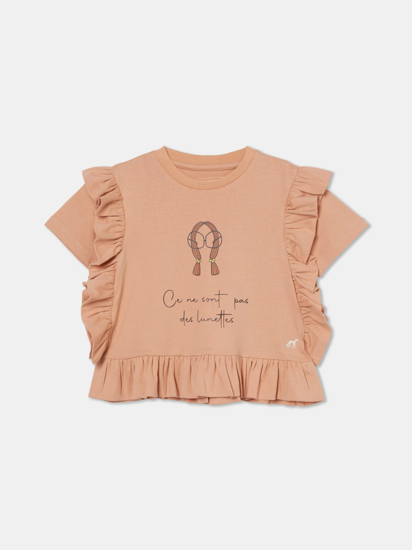 Glasses Print T-shirt - Image 4