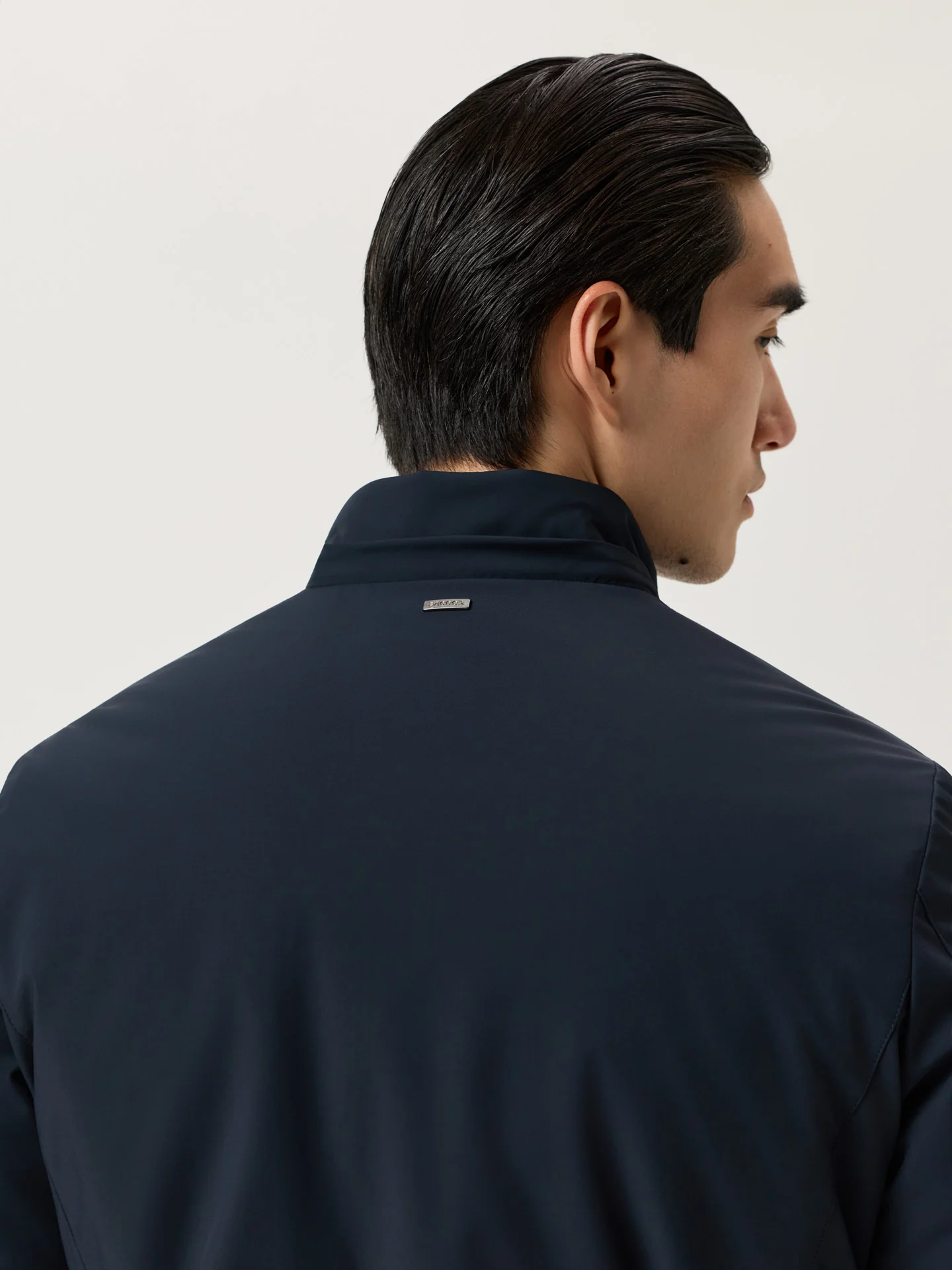 Hooded Performance Jacket In Stretch Nylon - Image 8