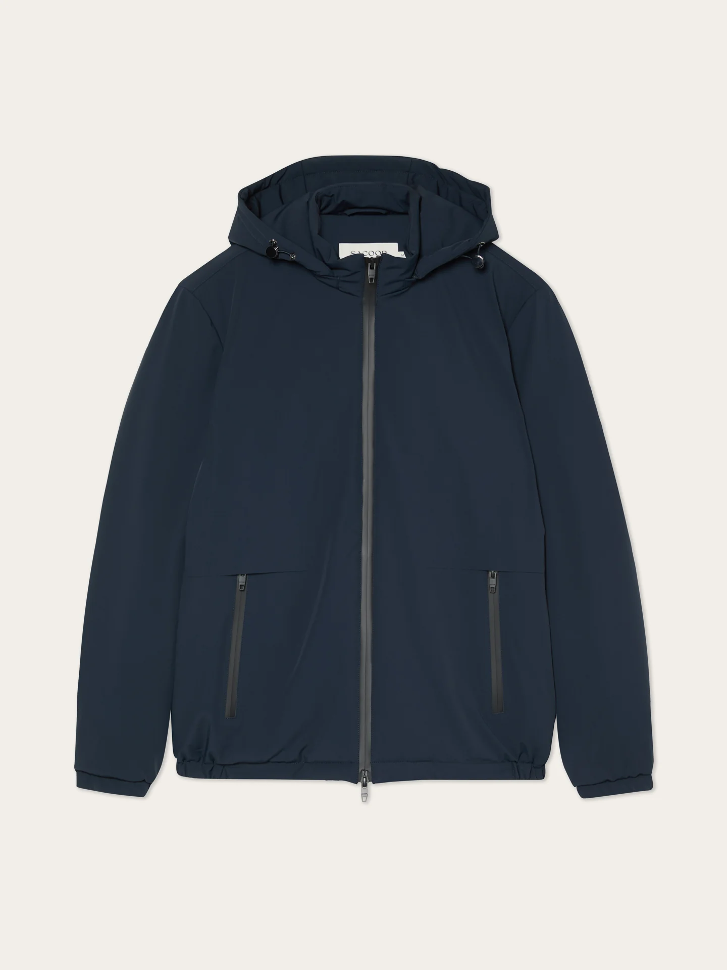 Hooded Performance Jacket In Stretch Nylon - Image 9