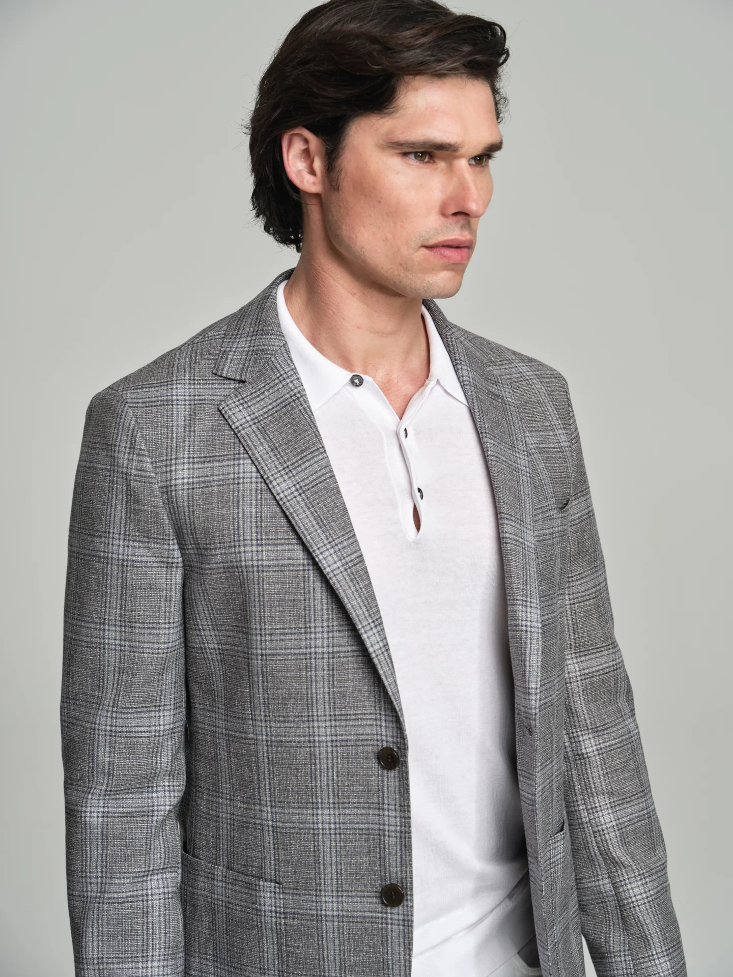 Innovation Relax Prince of Wales blazer - Image 3