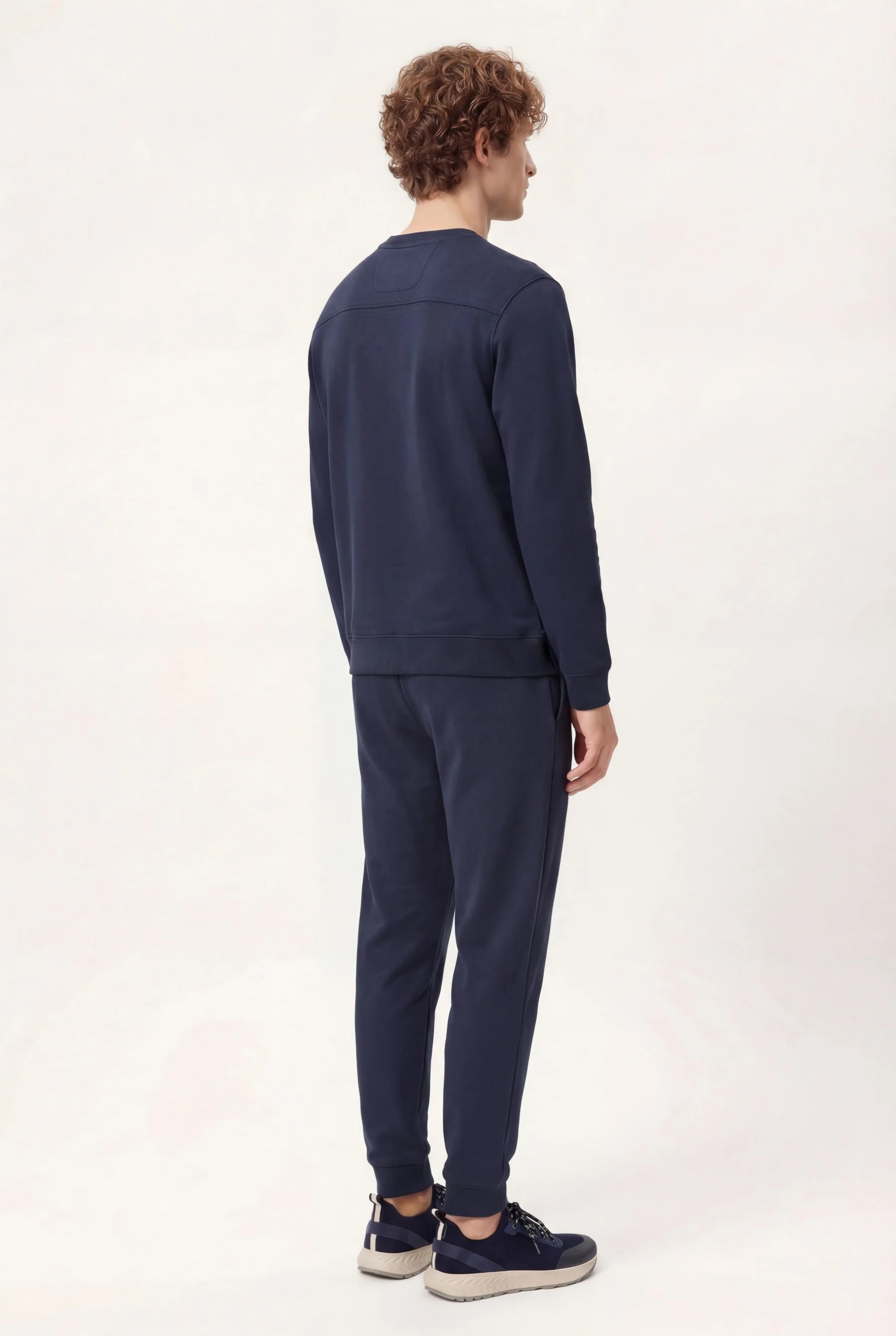Interlock Jogger Pants With Elasticated Waistband And Drawcord - Image 2
