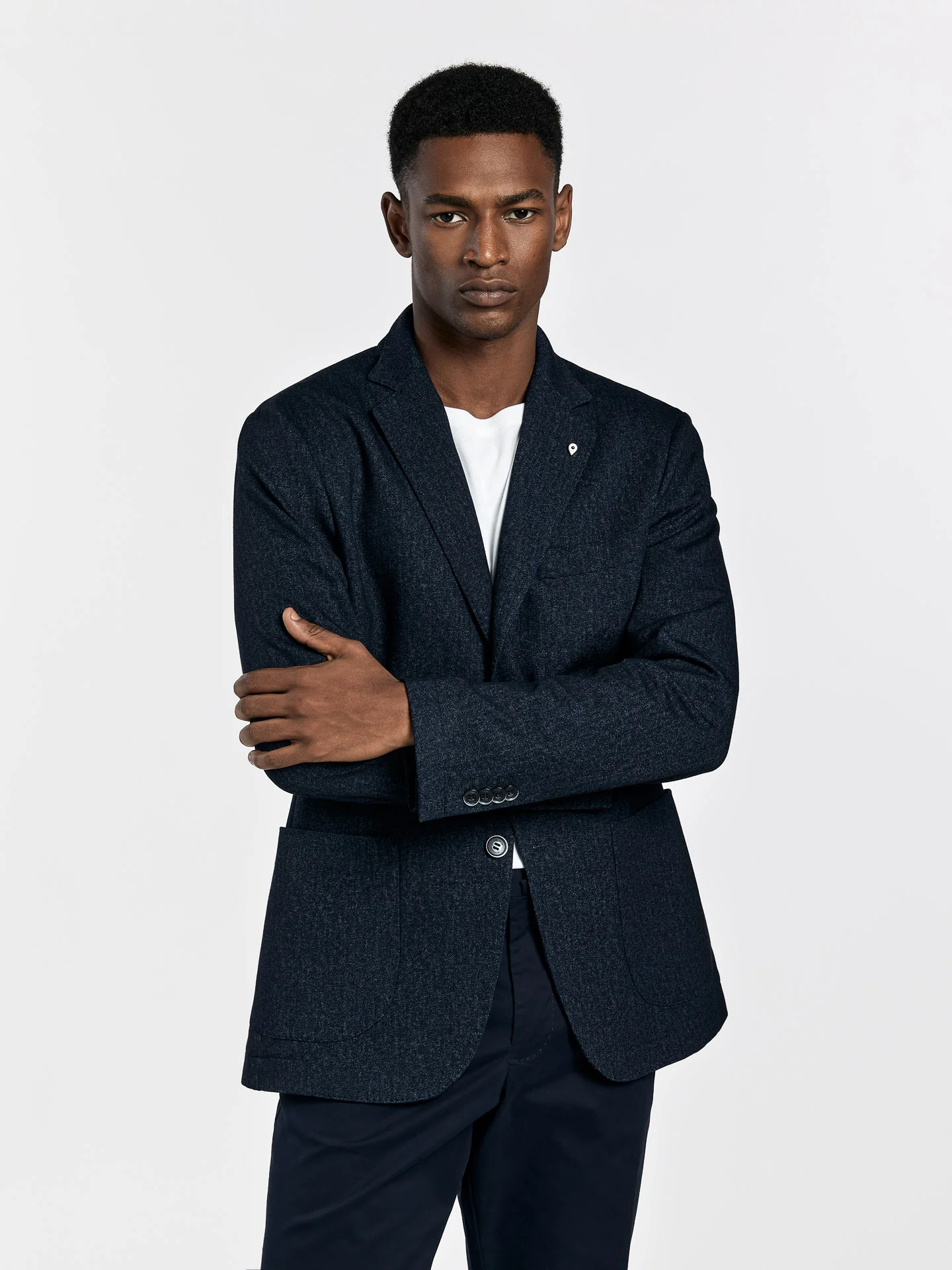K-comfort twill jersey blazer - Image 2