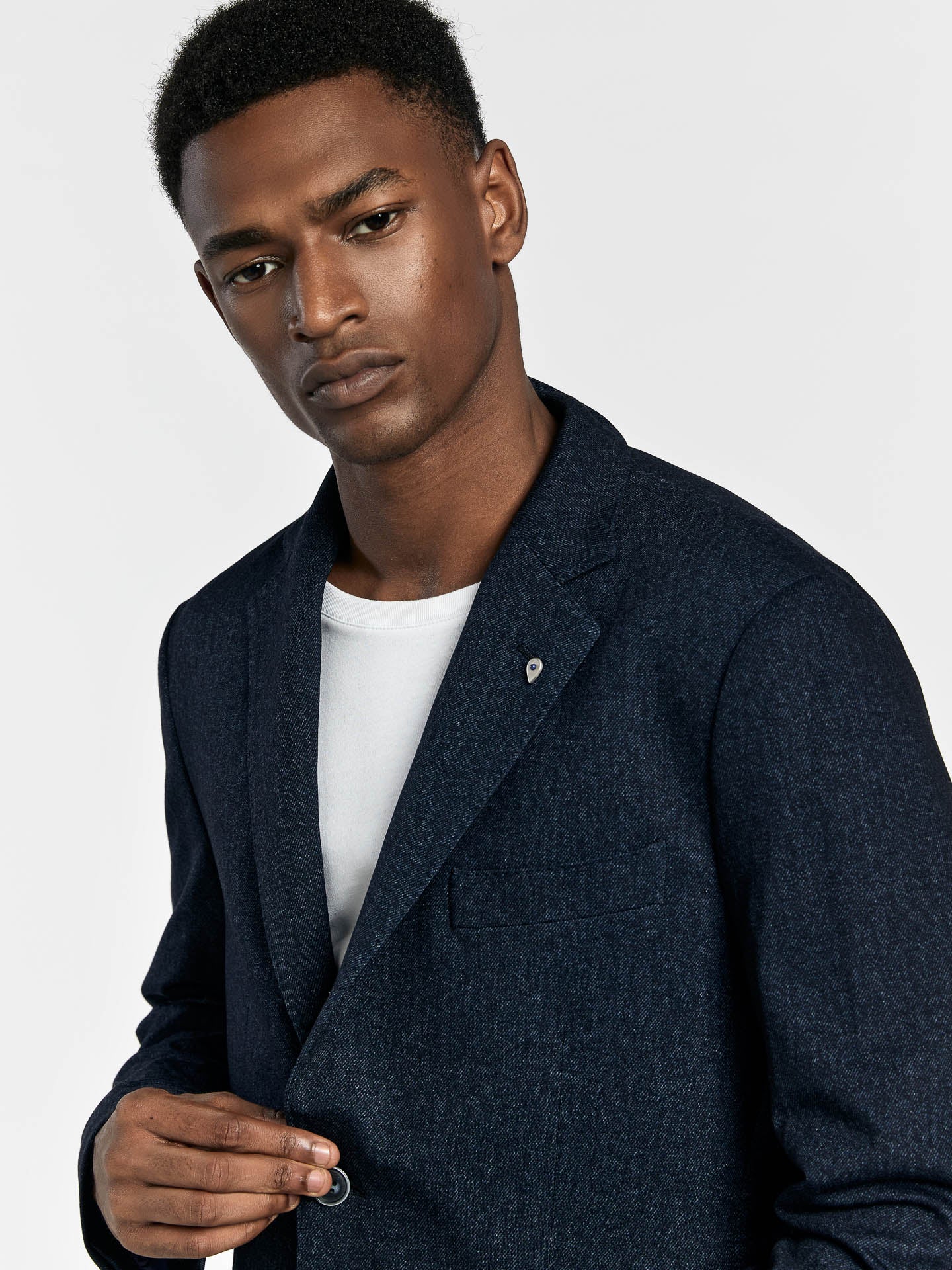 K-comfort twill jersey blazer - Image 3