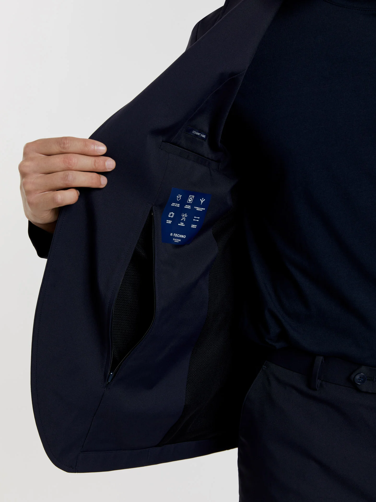 K-easy technical packable blazer - Image 3