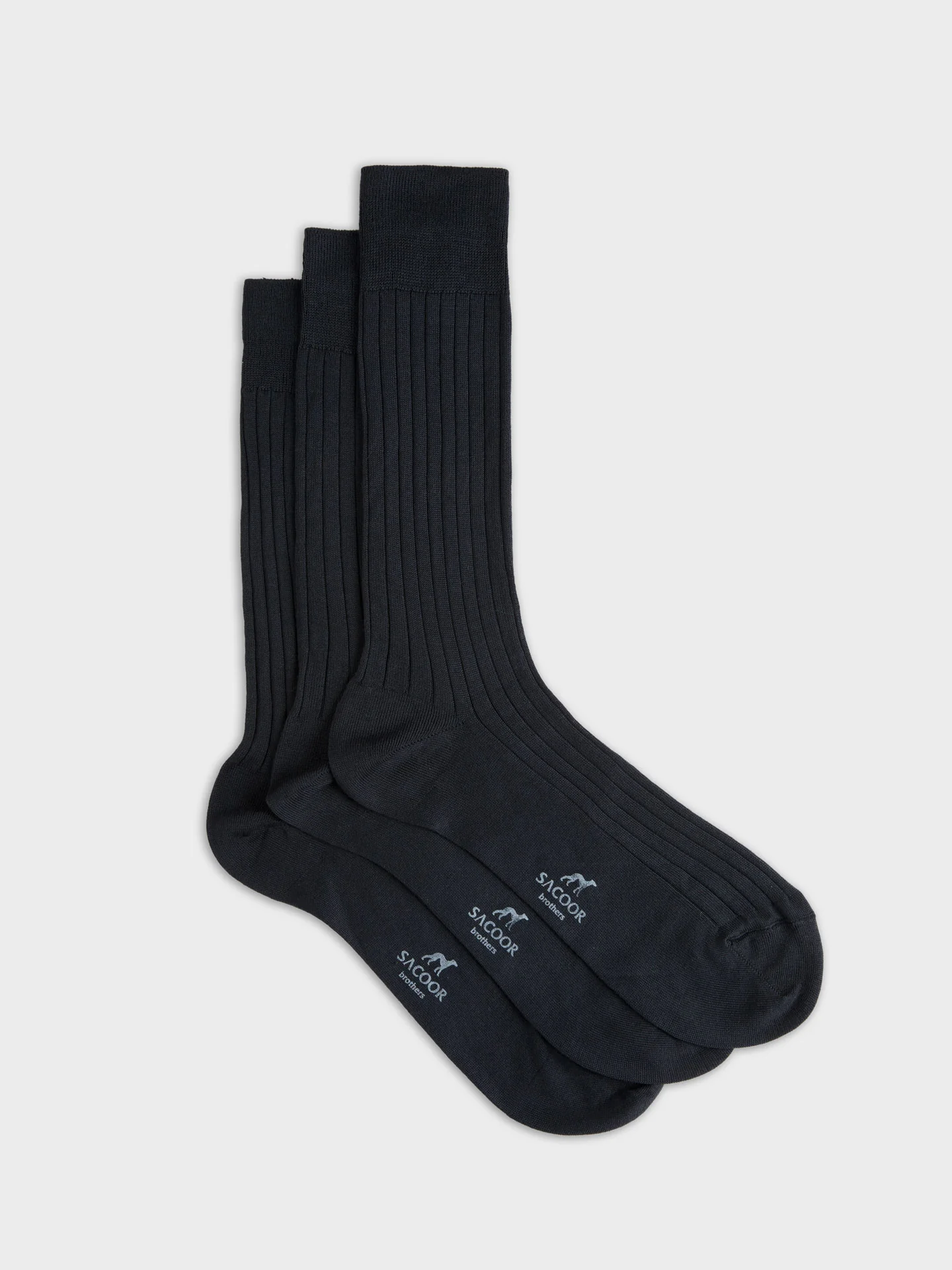 Knitted rib socks - Image 3