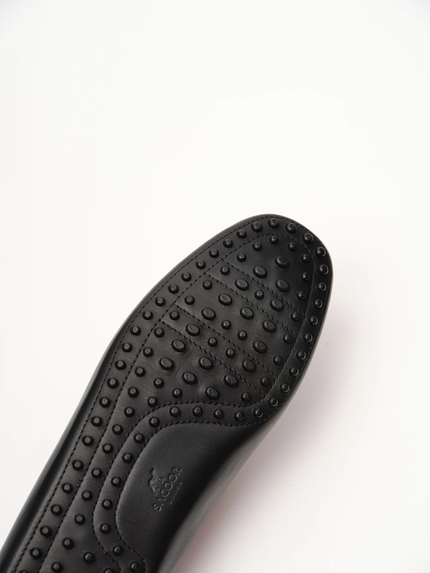 Leather drivers with recycled rubber pittons - Image 2