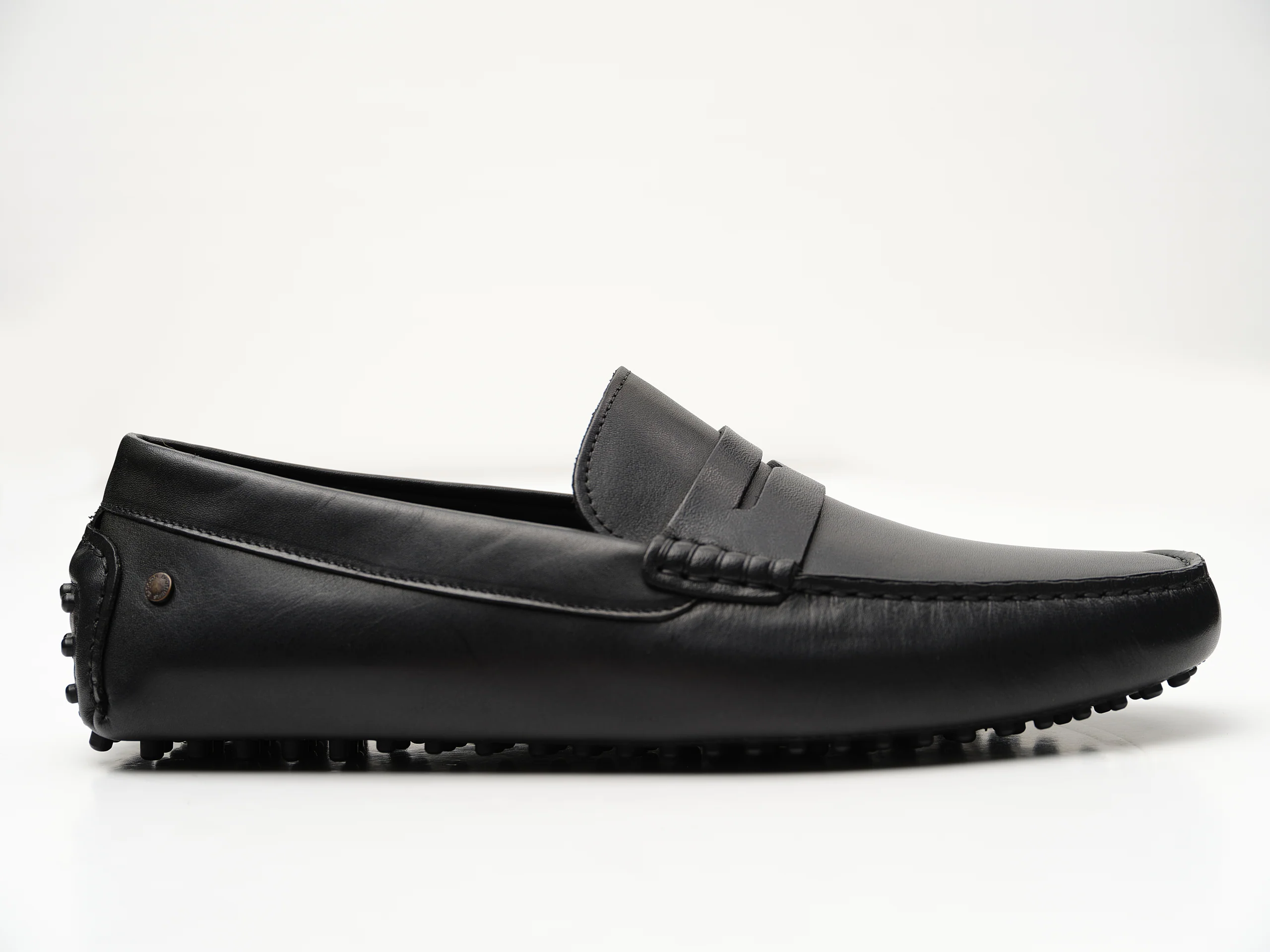 Leather drivers with recycled rubber pittons - Image 3