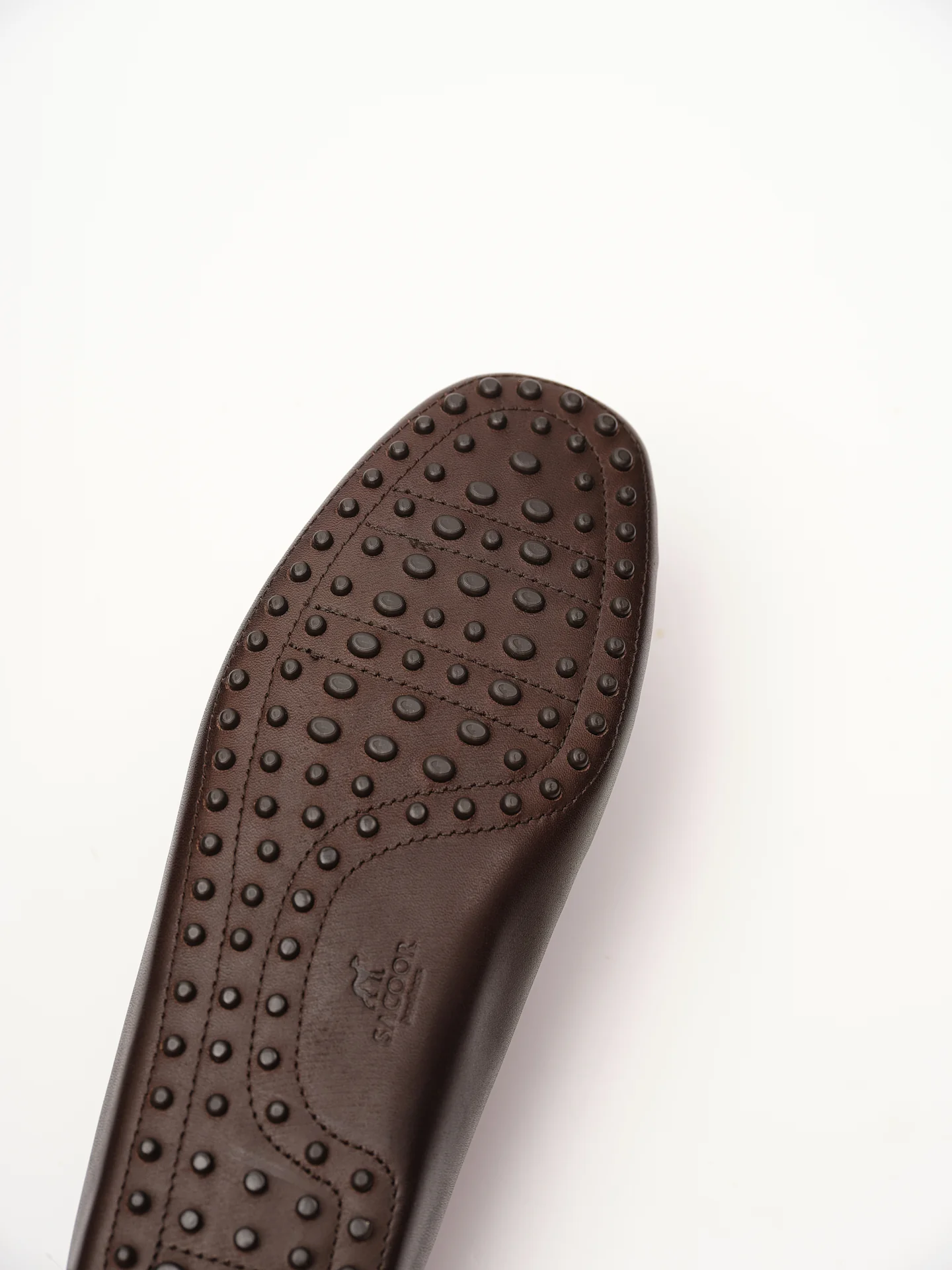 Leather drivers with recycled rubber pittons - Image 7