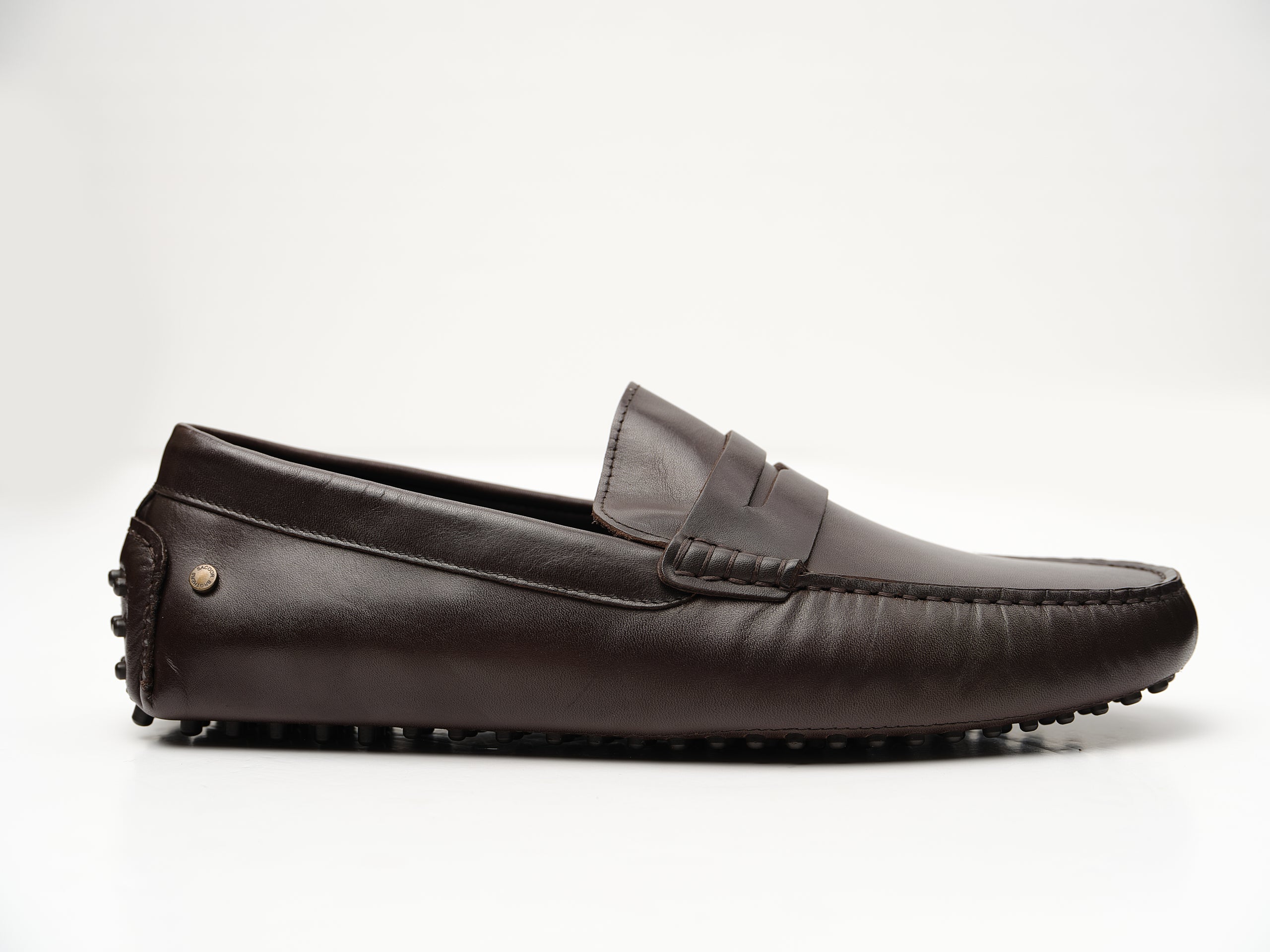Leather drivers with recycled rubber pittons - Image 8