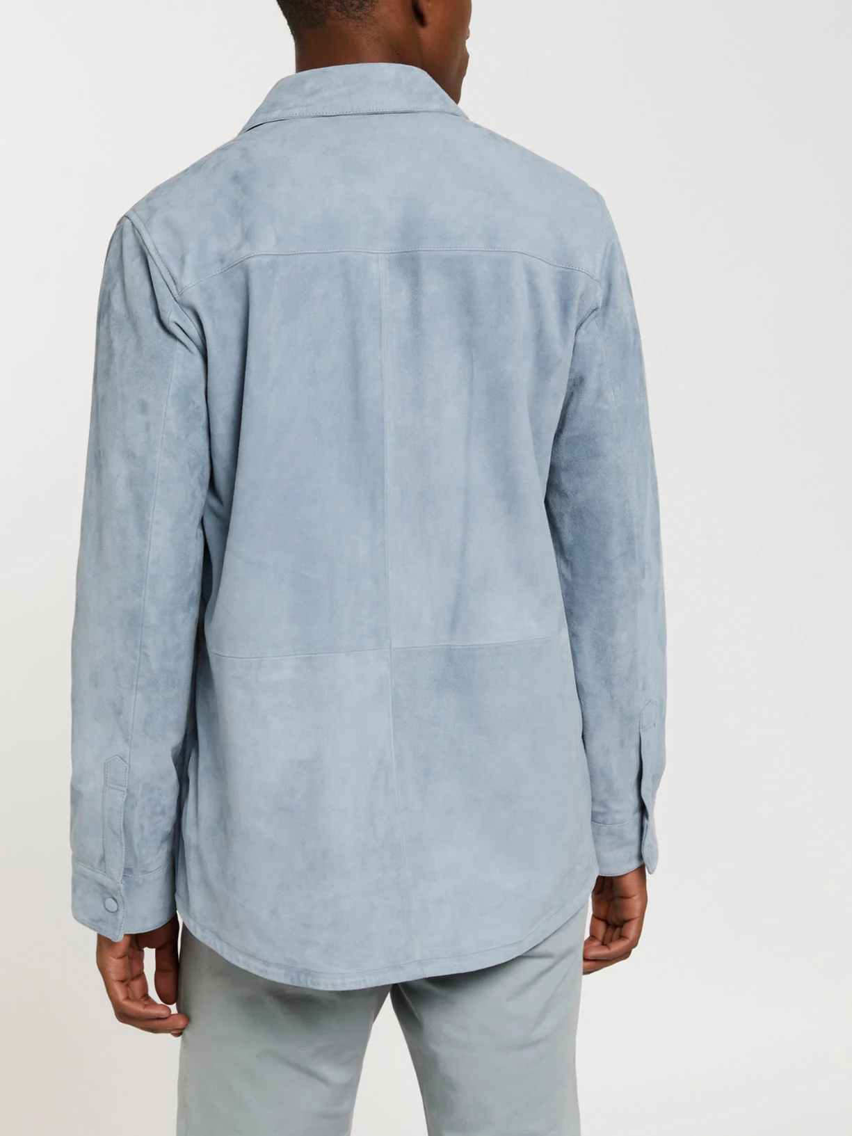 Leather overshirt - Image 10