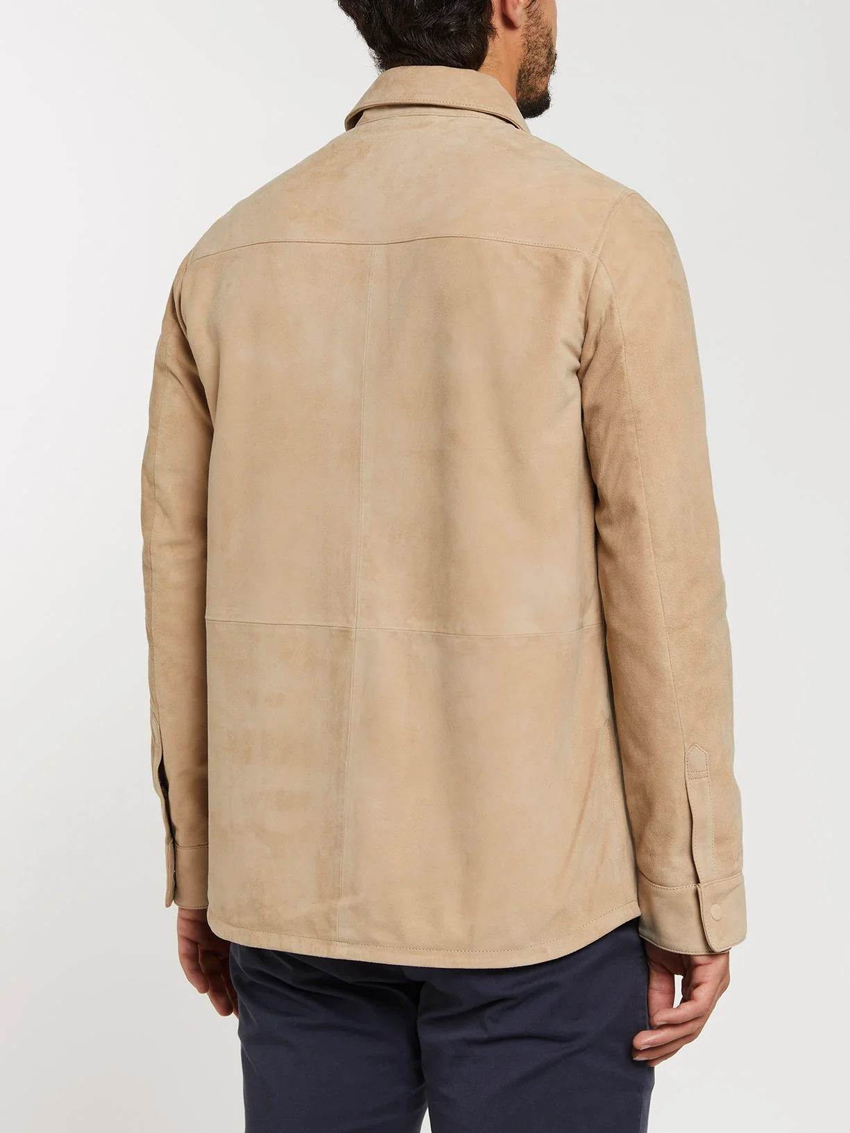 Leather overshirt - Image 6