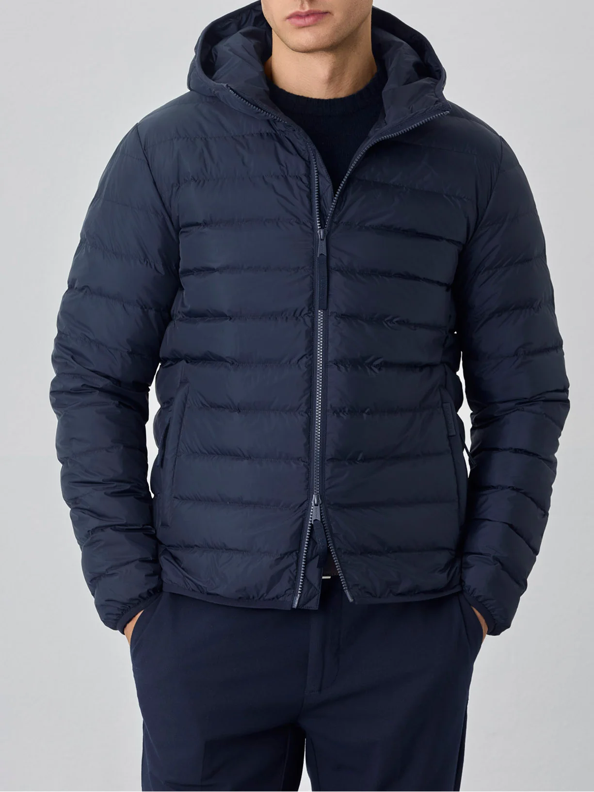 Lightweight Padded Mix Down Jacket