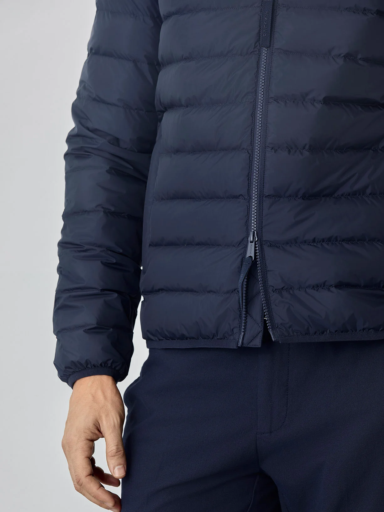 Lightweight Padded Mix Down Jacket - Image 2