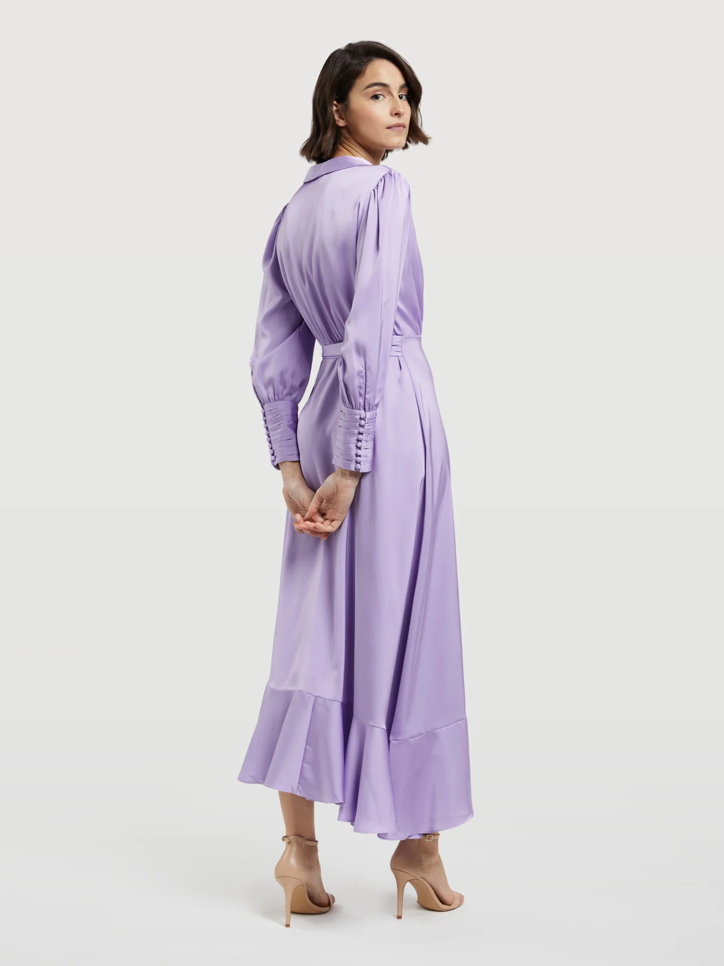 Long Dress With Belt - Image 6
