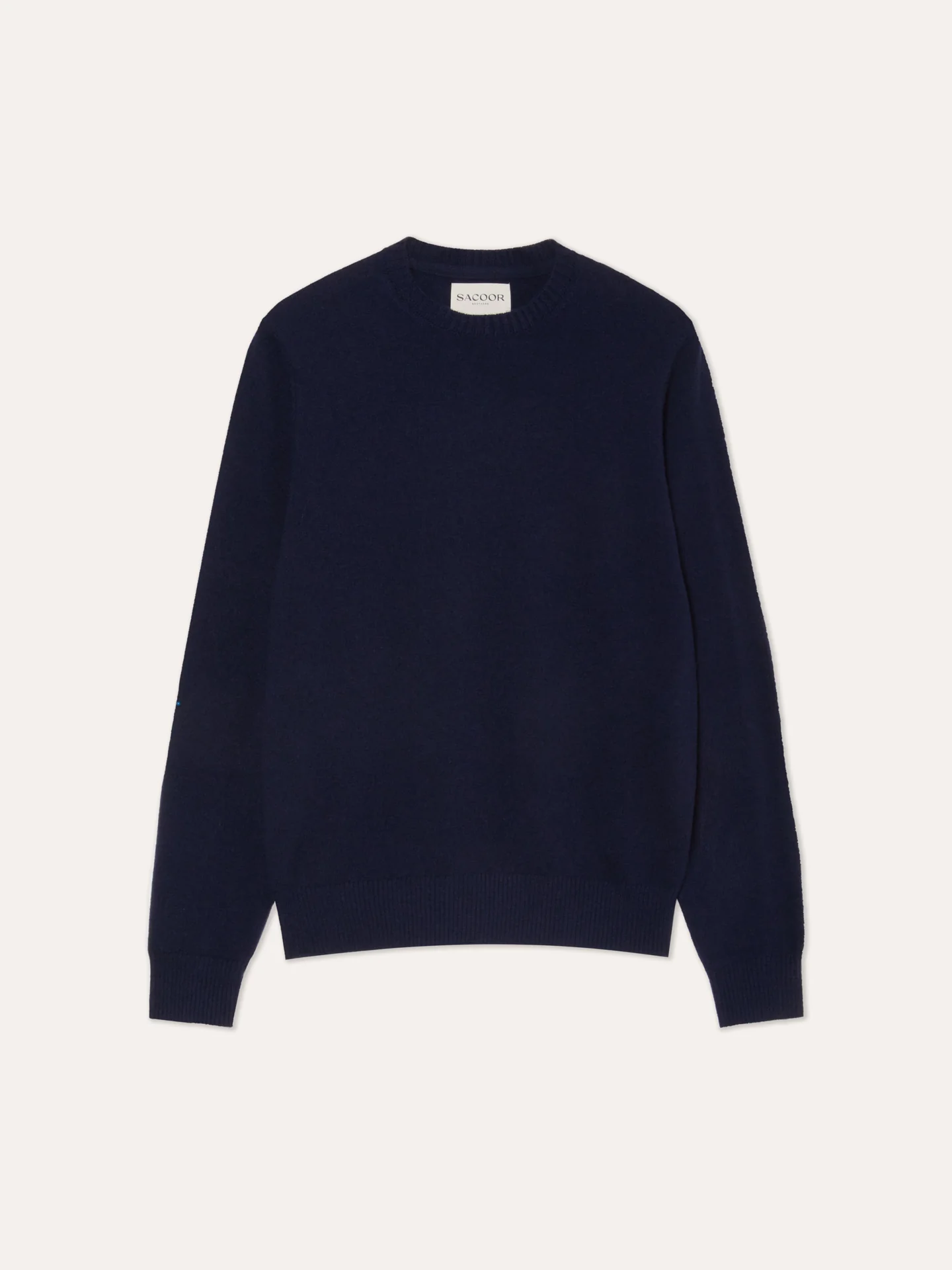 Long Sleeve Crew Neck Sweater In Wool Cashmere Blend - Image 8