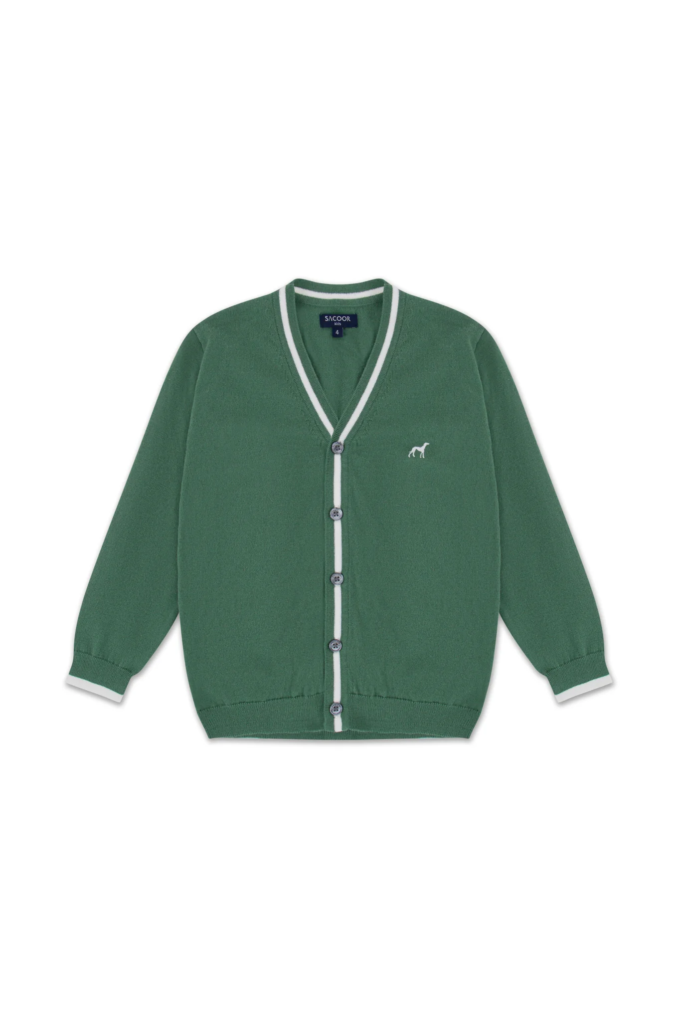 Long Sleeve Zipped Cardigan - Image 3