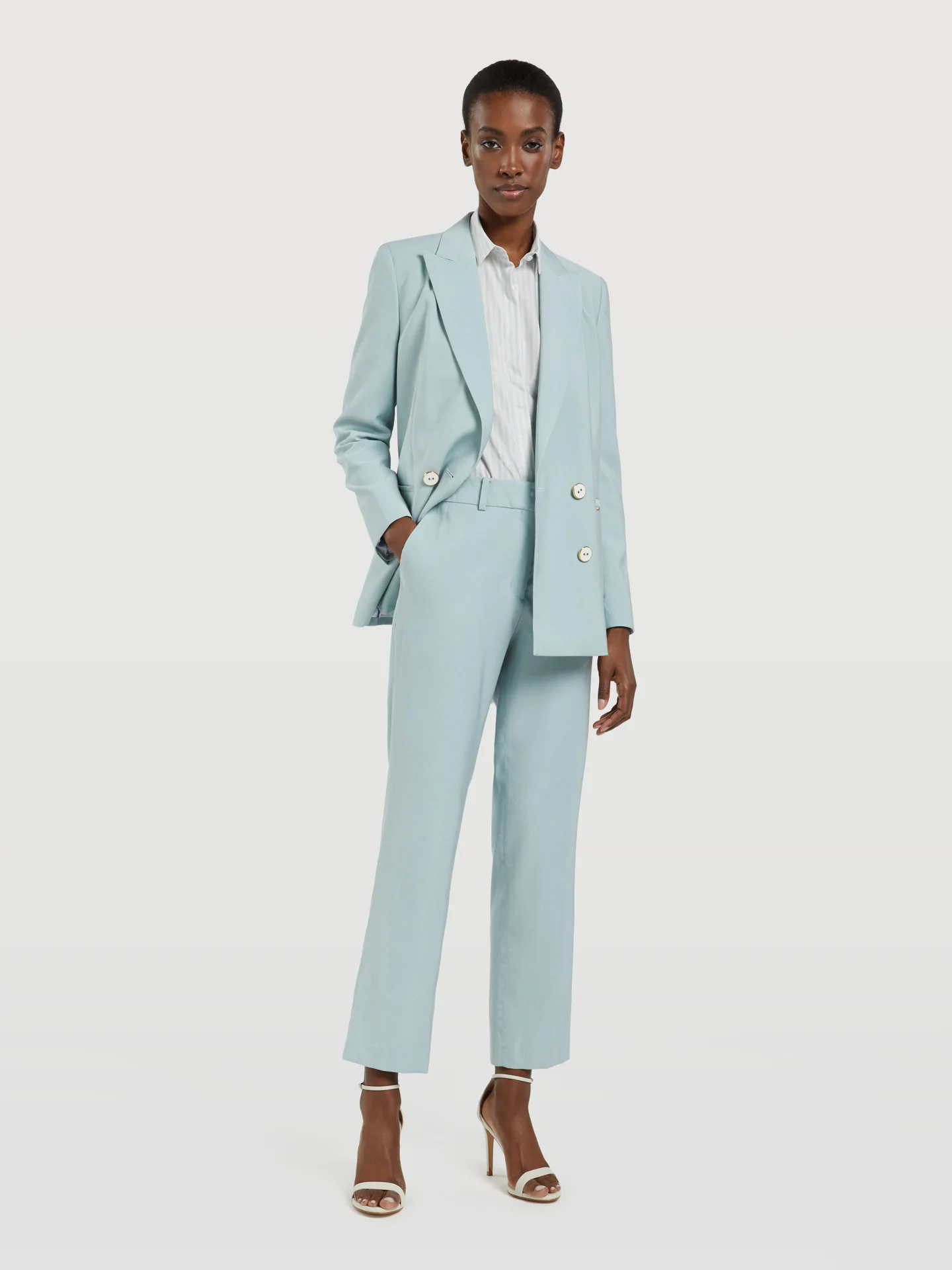 Loose Fit Suit Trousers