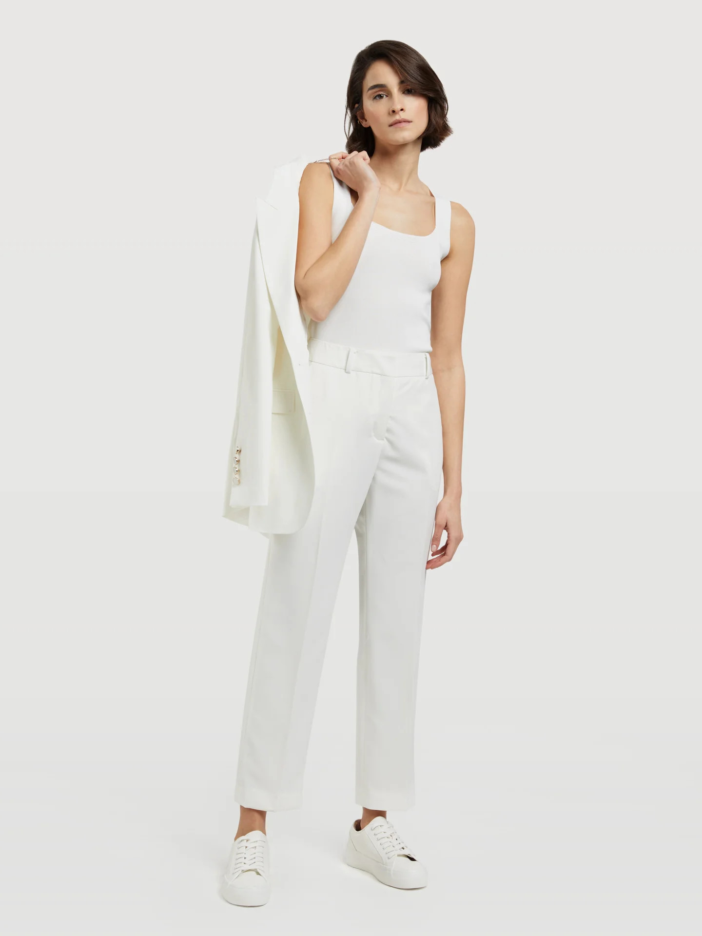 Loose Fit Suit Trousers
