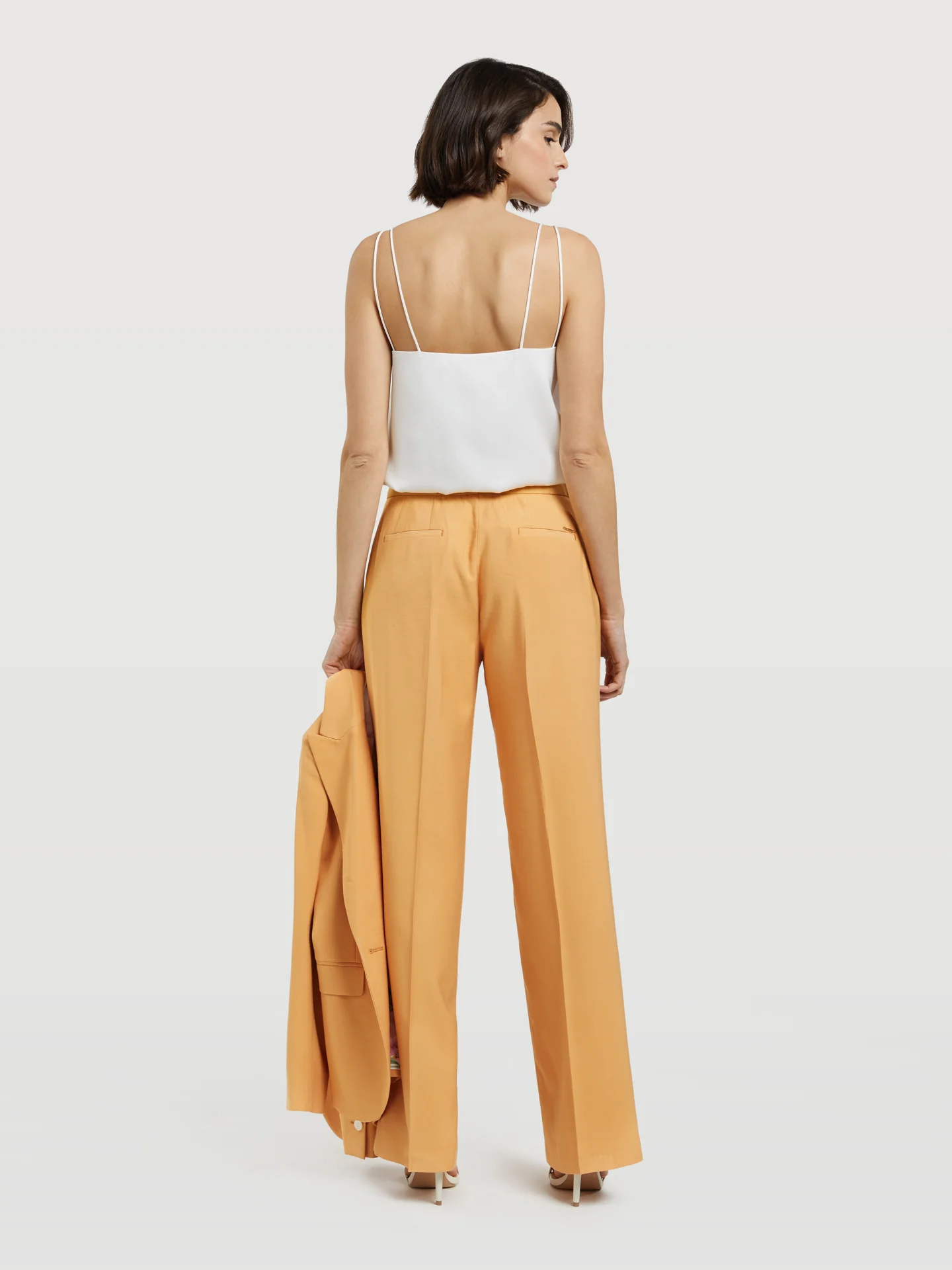 Loose Fit Suit Trousers - Image 2