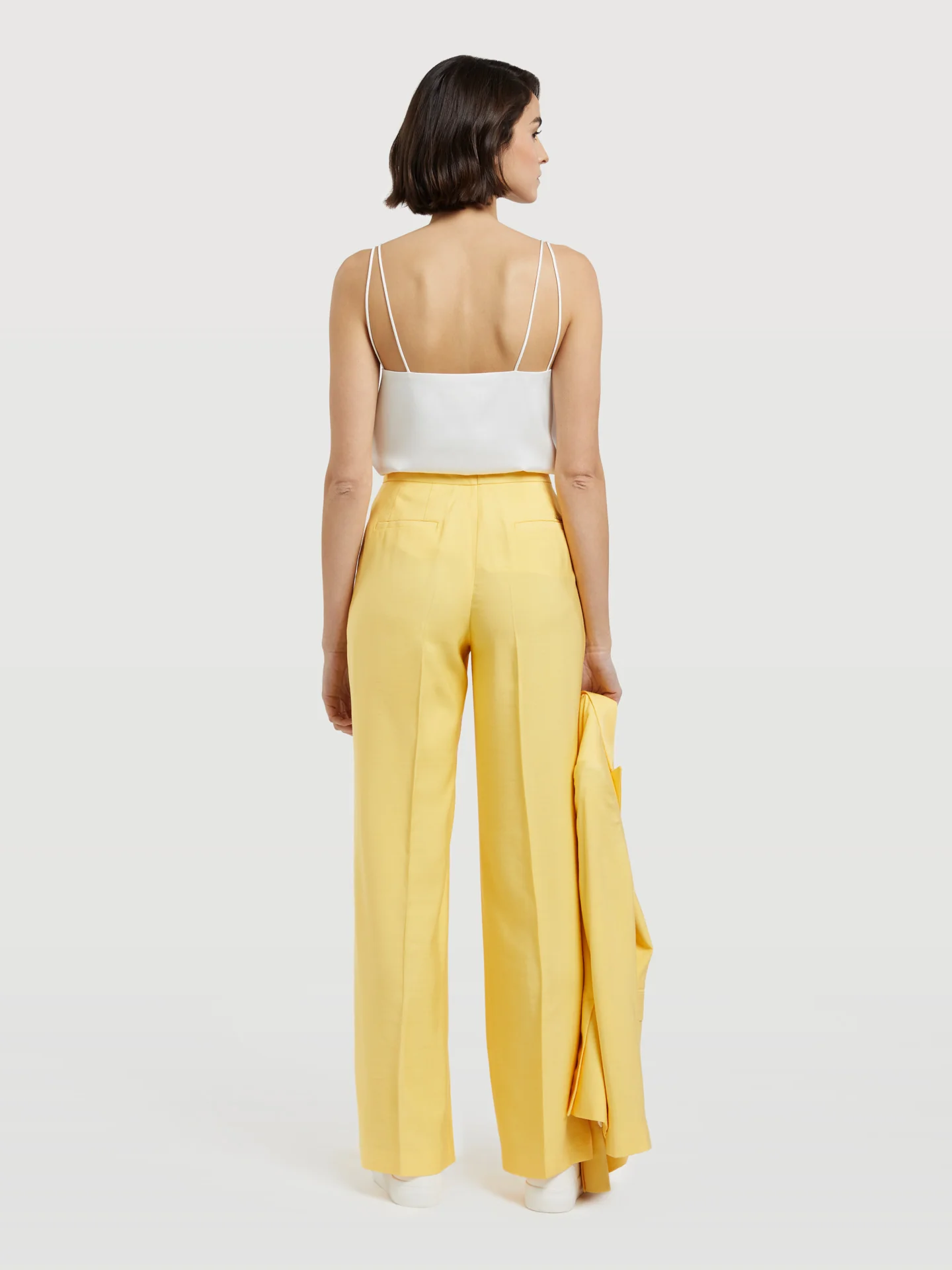 Loose Fit Suit Trousers - Image 2
