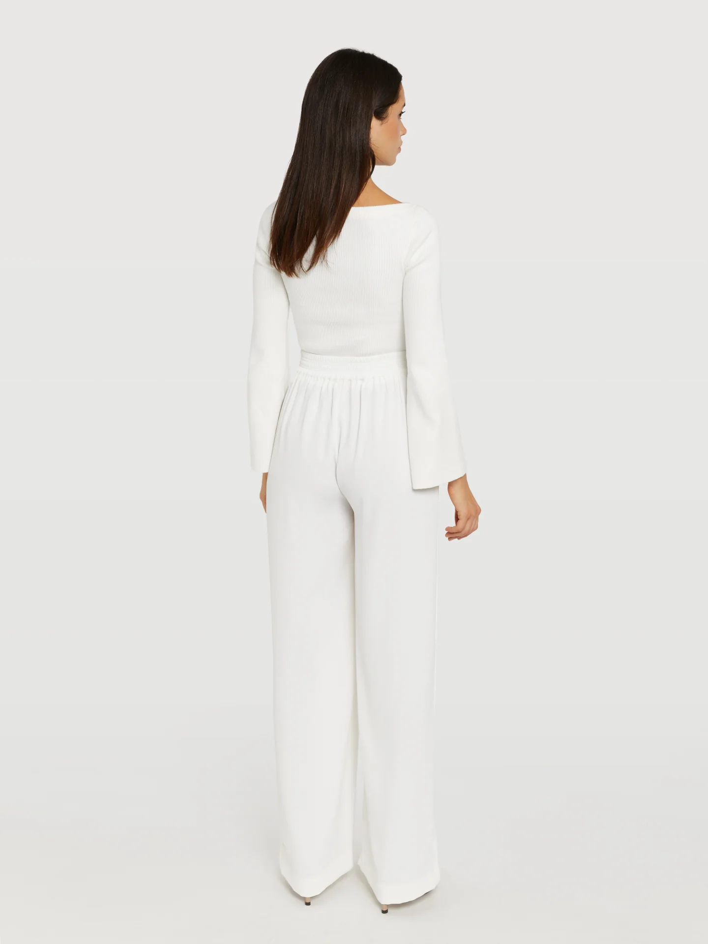 Loose trousers with elasticated waistband - Image 2