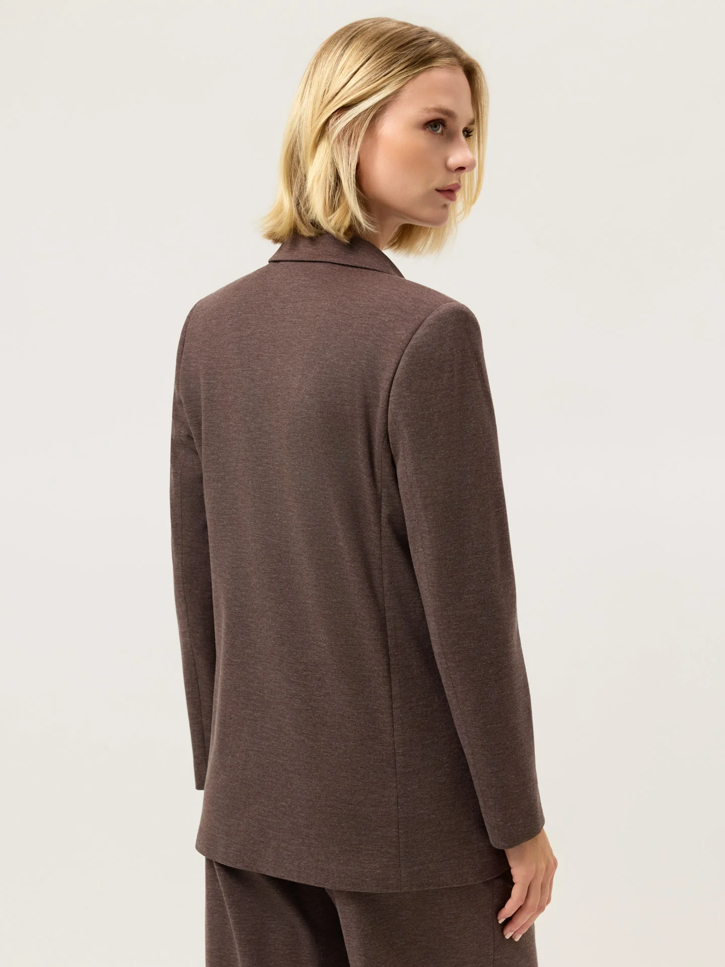 Luxe Leisure Edition Double-Breasted Blazer In Rayon Blend - Image 4