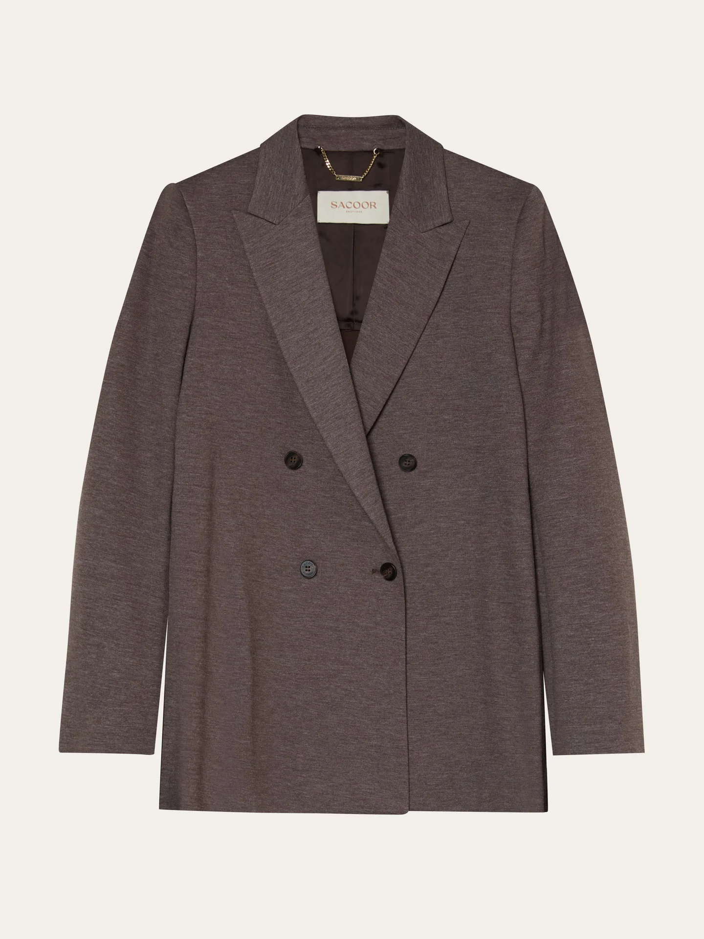Luxe Leisure Edition Double-Breasted Blazer In Rayon Blend - Image 5