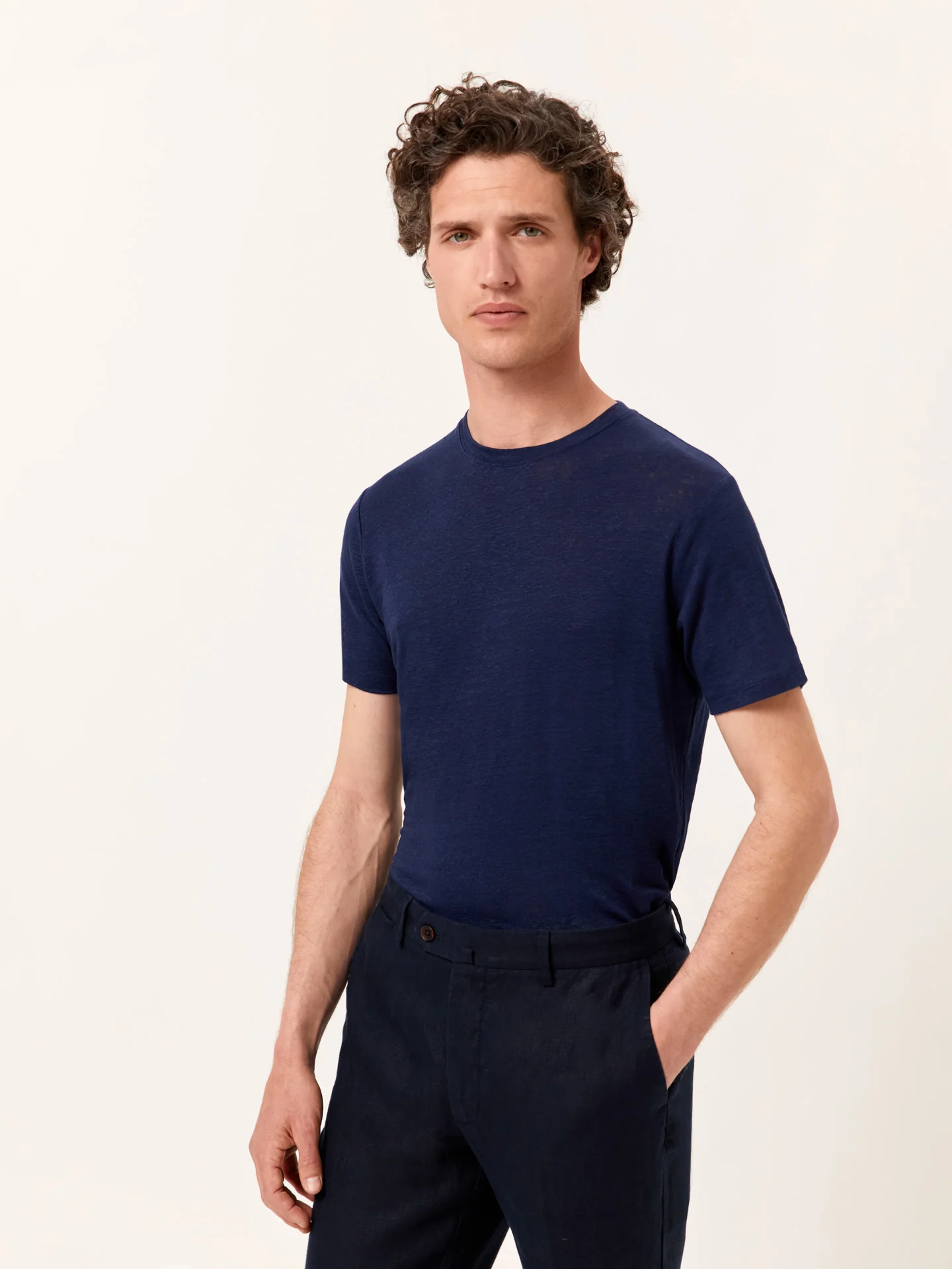Luxe Leisure Edition Linen T-shirt