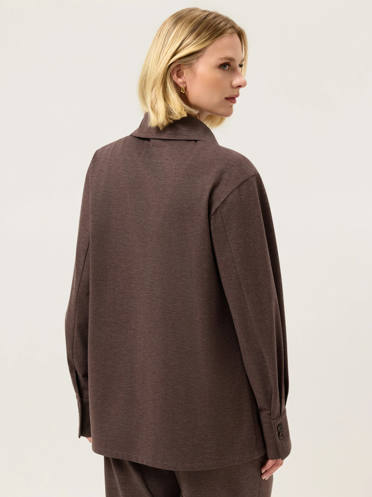 Luxe Leisure Edition Overshirt In Rayon Blend - Image 3