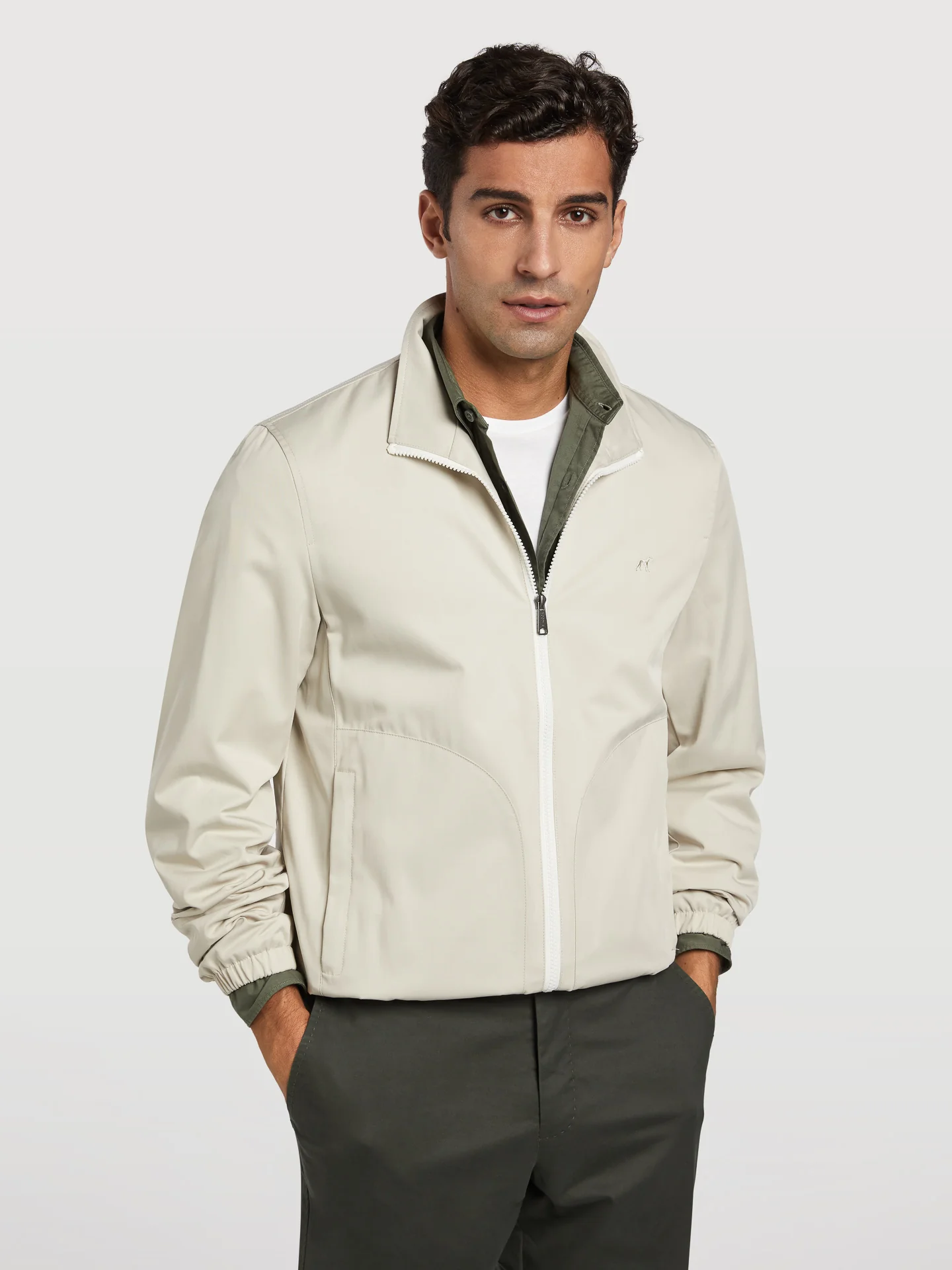 Luxe Leisure Edition sport zipped jacket