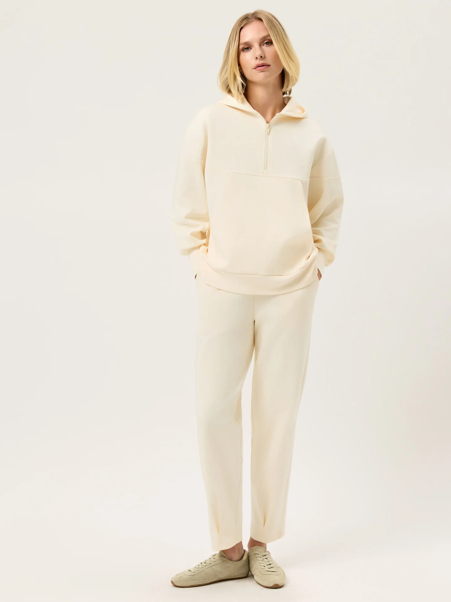 Luxe Leisure Edition Sweatshirt With Hoodie - Image 2