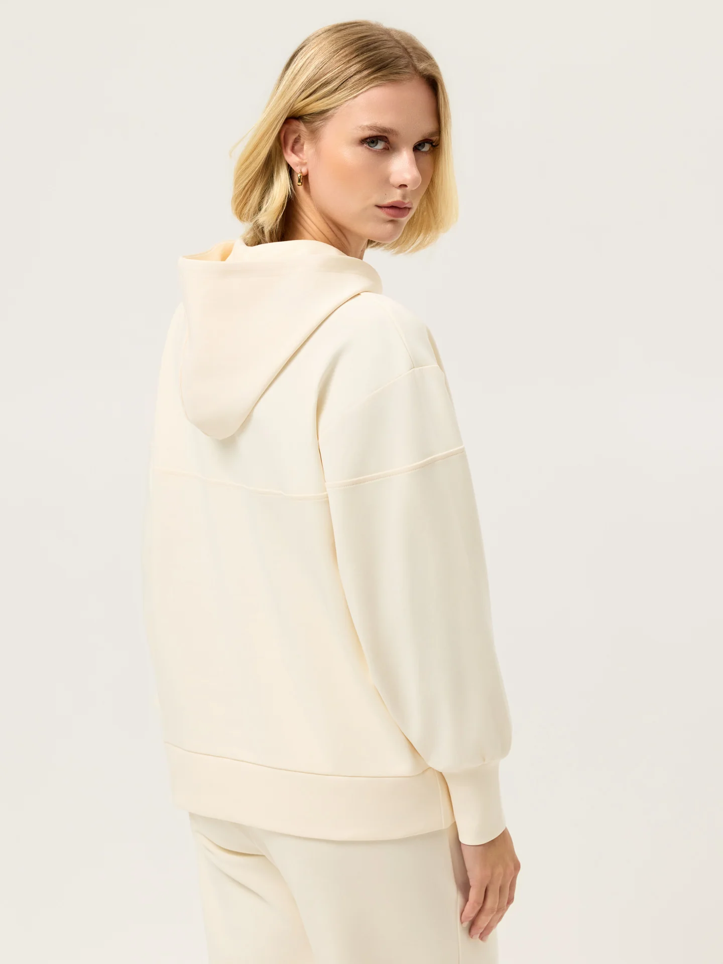Luxe Leisure Edition Sweatshirt With Hoodie - Image 4